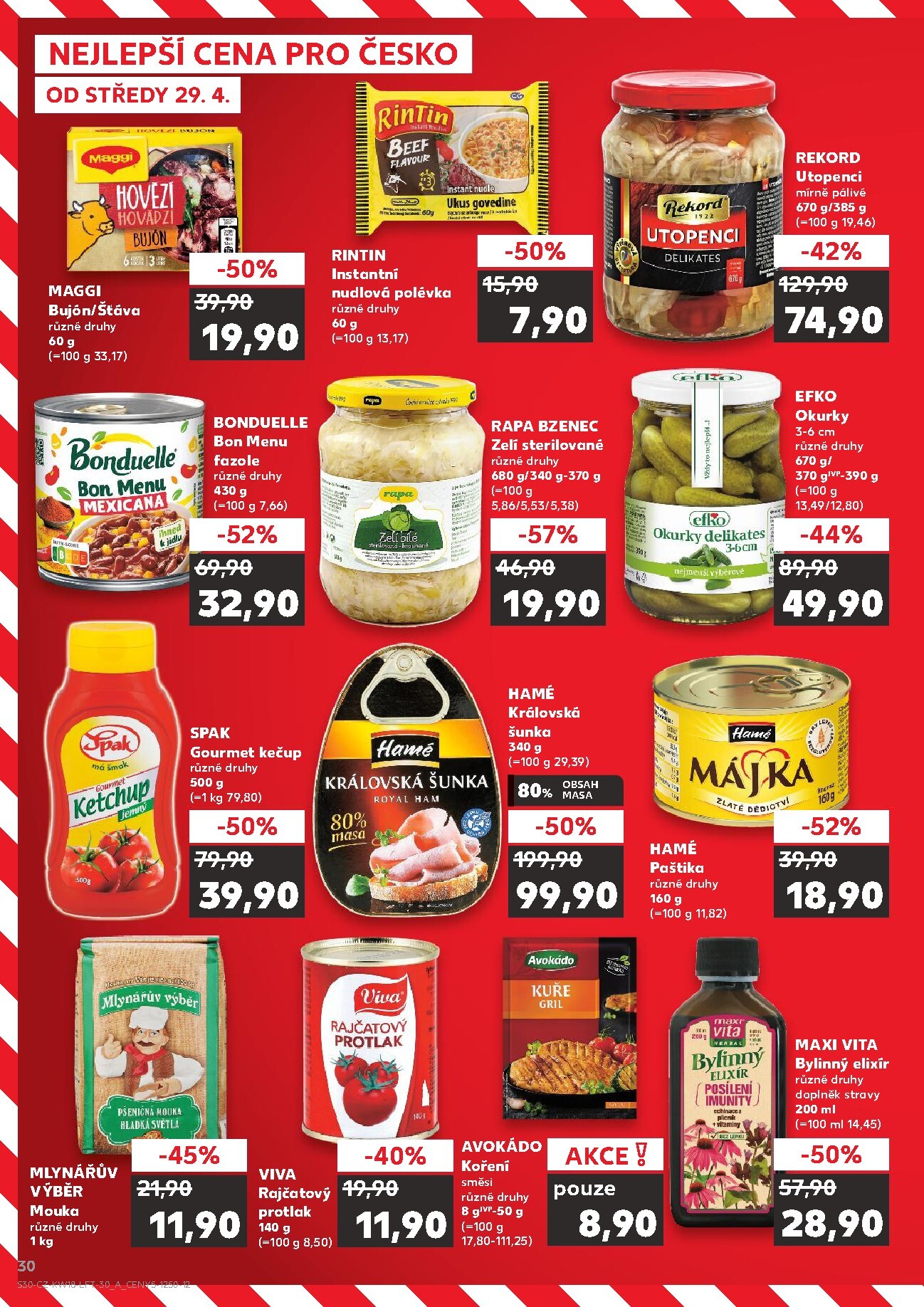 kaufland - Kaufland - Kolín leták na příští týden od středy 29.04.2026 do úterý 05.05.2026 - page: 30