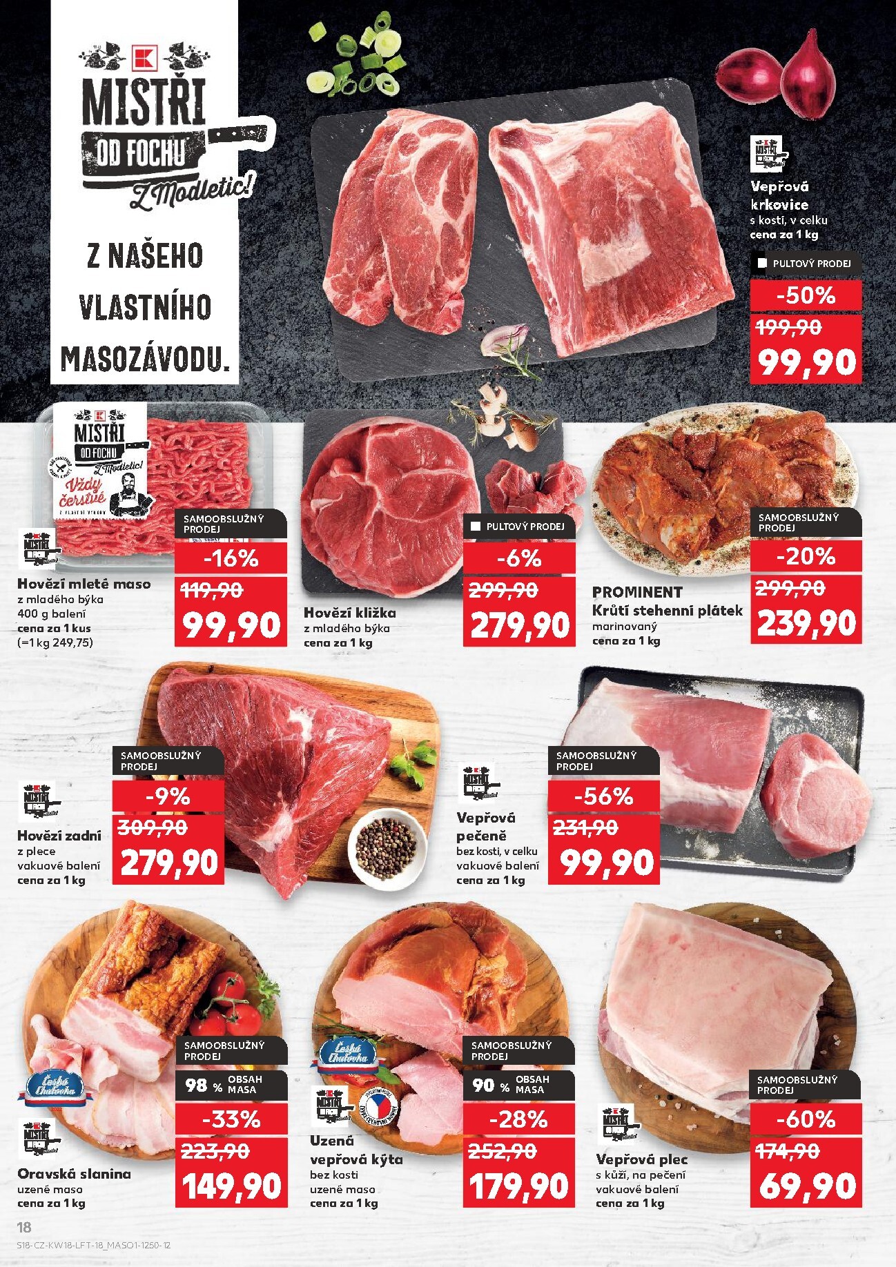 kaufland - Kaufland - Kolín leták na příští týden od středy 29.04.2026 do úterý 05.05.2026 - page: 18