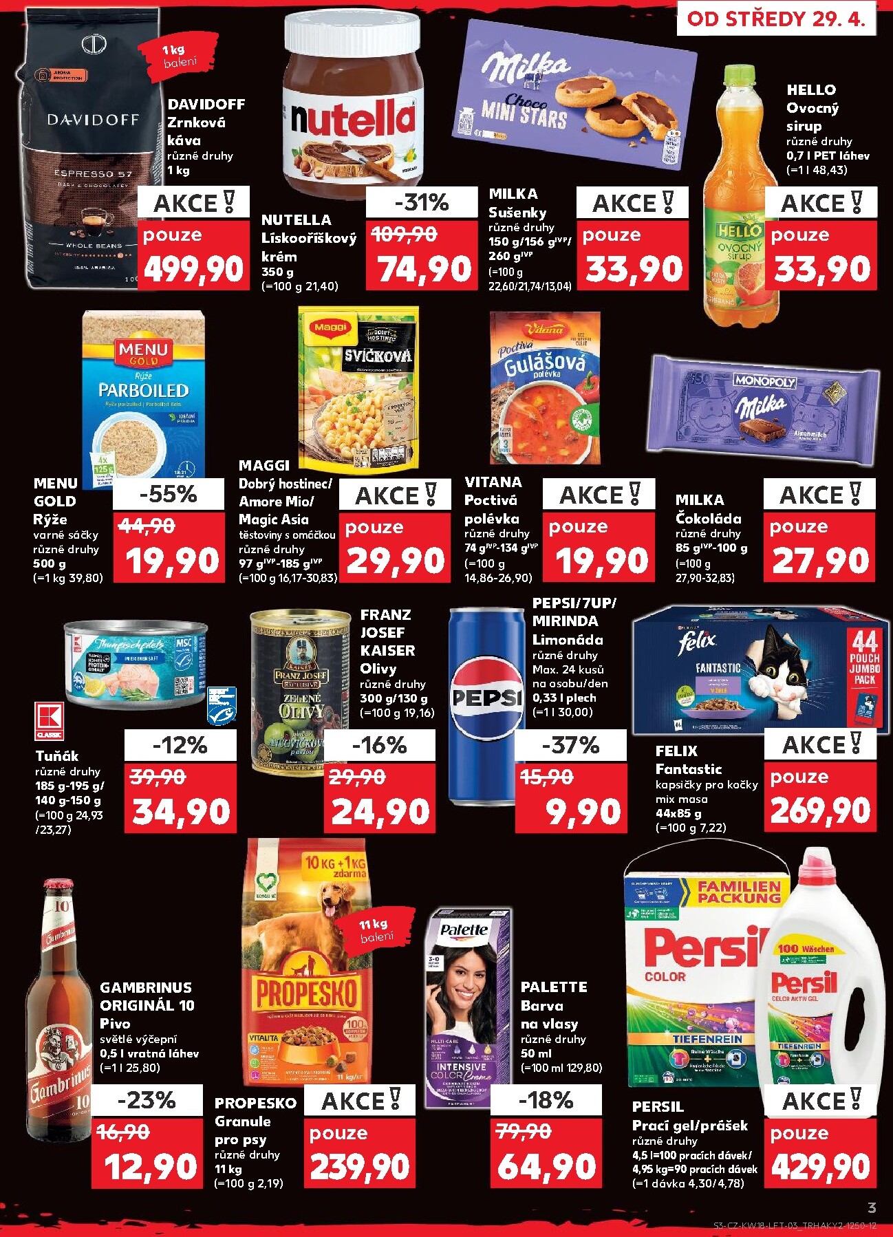 kaufland - Kaufland - Kolín leták na příští týden od středy 29.04.2026 do úterý 05.05.2026 - page: 3