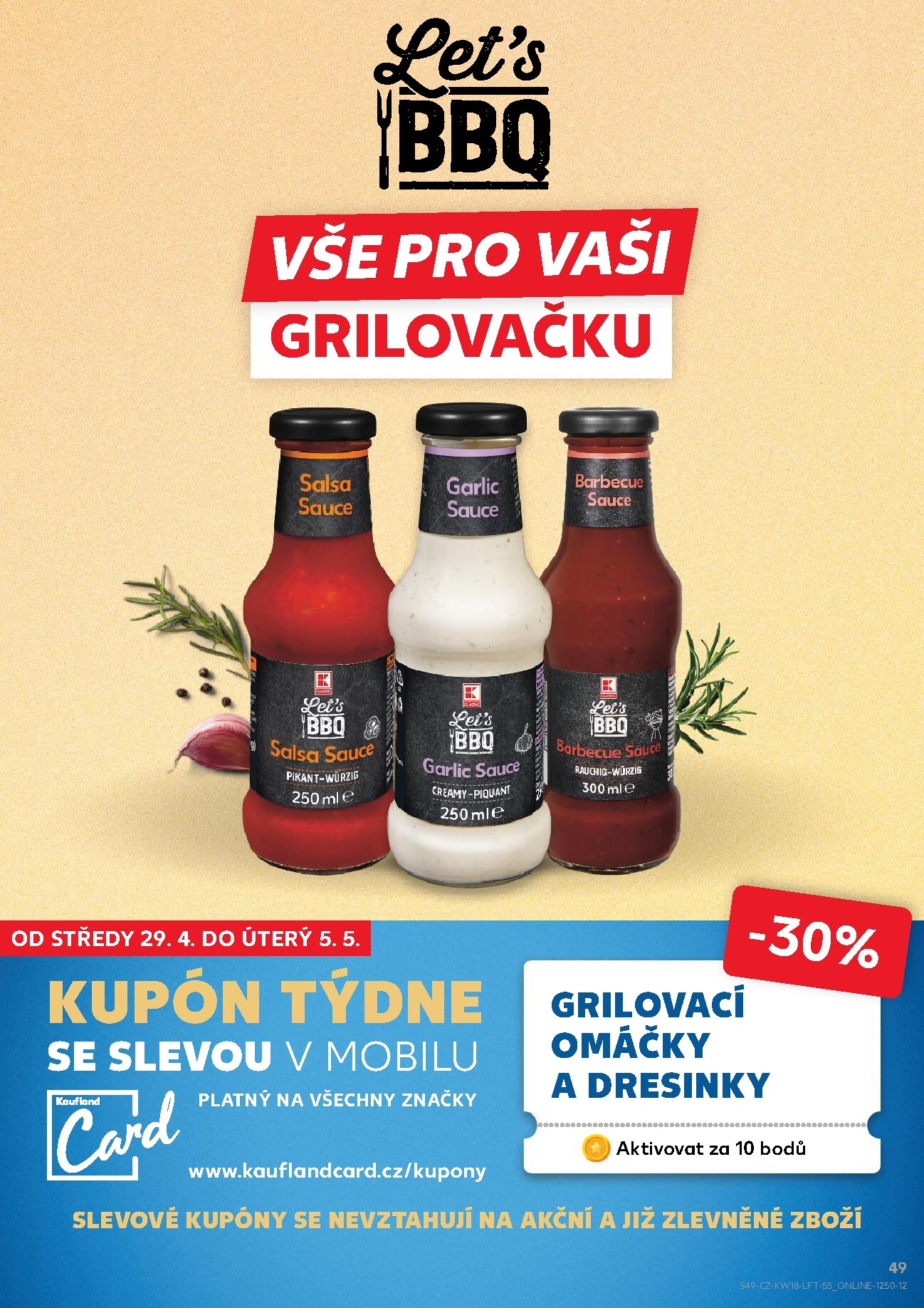 kaufland - Kaufland - Kolín leták na příští týden od středy 29.04.2026 do úterý 05.05.2026 - page: 49