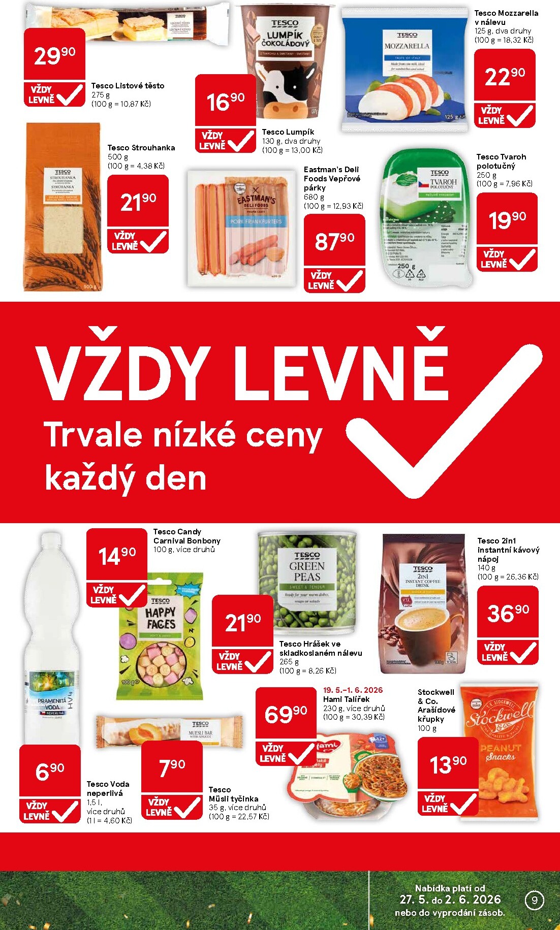 tesco - Budoucí Tesco leták platný od středy 27.05.2026 do úterý 02.06.2026 - page: 9