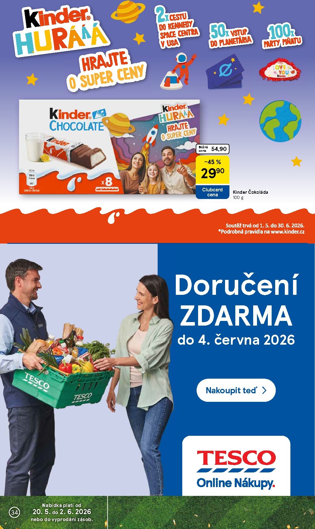 tesco - Budoucí Tesco leták platný od středy 27.05.2026 do úterý 02.06.2026 - page: 34