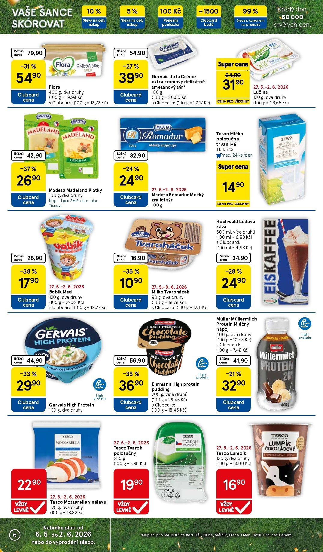 tesco - Budoucí Tesco supermarket leták platný od středy 27.05.2026 do úterý 02.06.2026 - page: 6