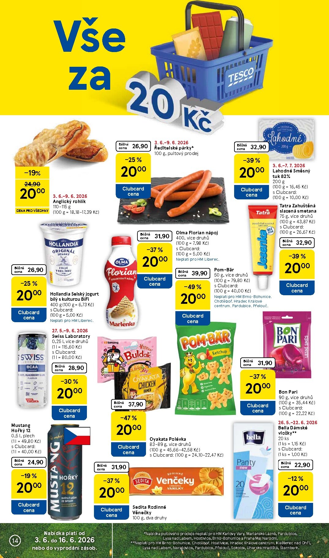 tesco - Budoucí Tesco leták platný od středy 03.06.2026 do úterý 09.06.2026 - page: 14