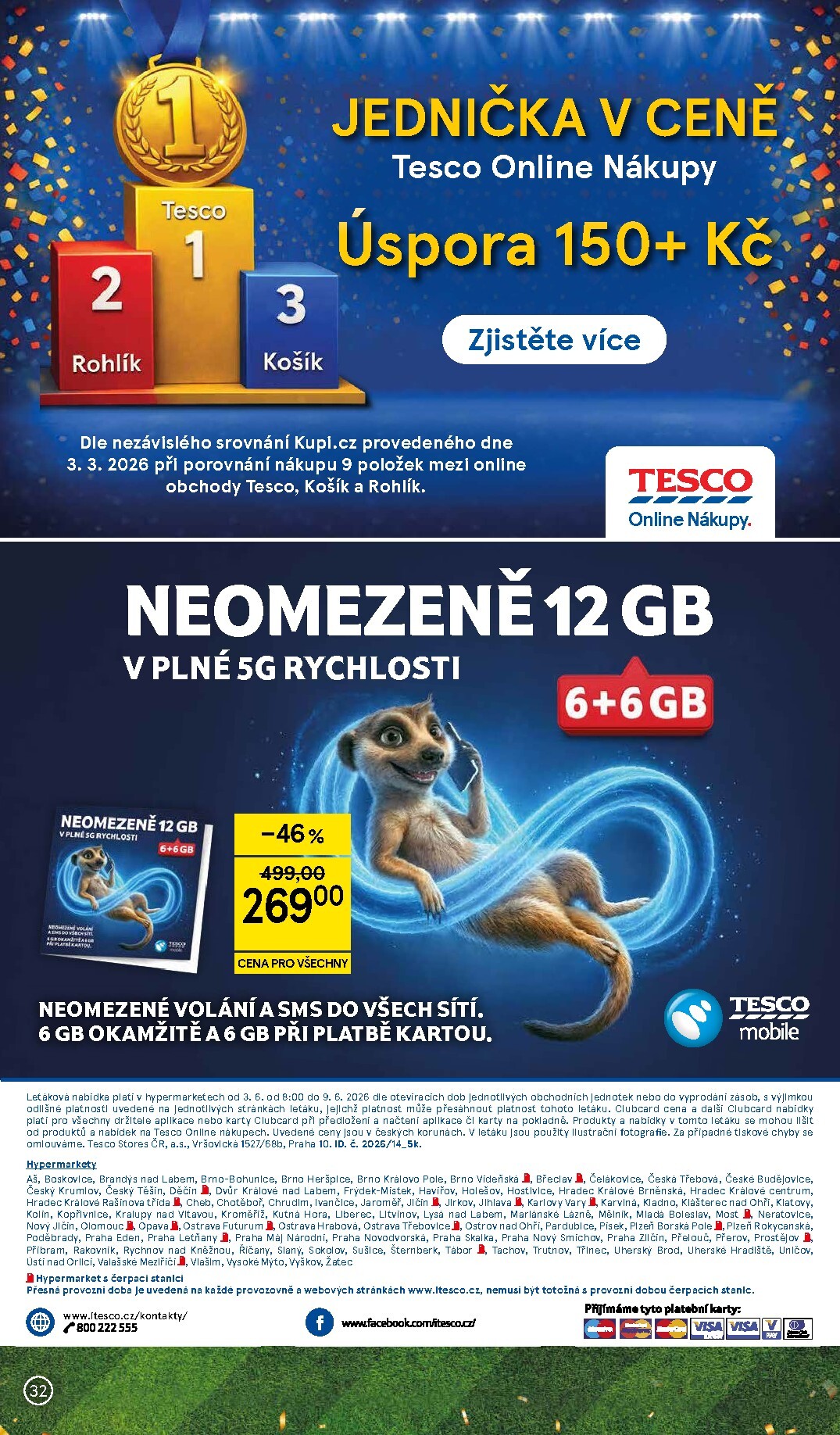 tesco - Budoucí Tesco leták platný od středy 03.06.2026 do úterý 09.06.2026 - page: 32