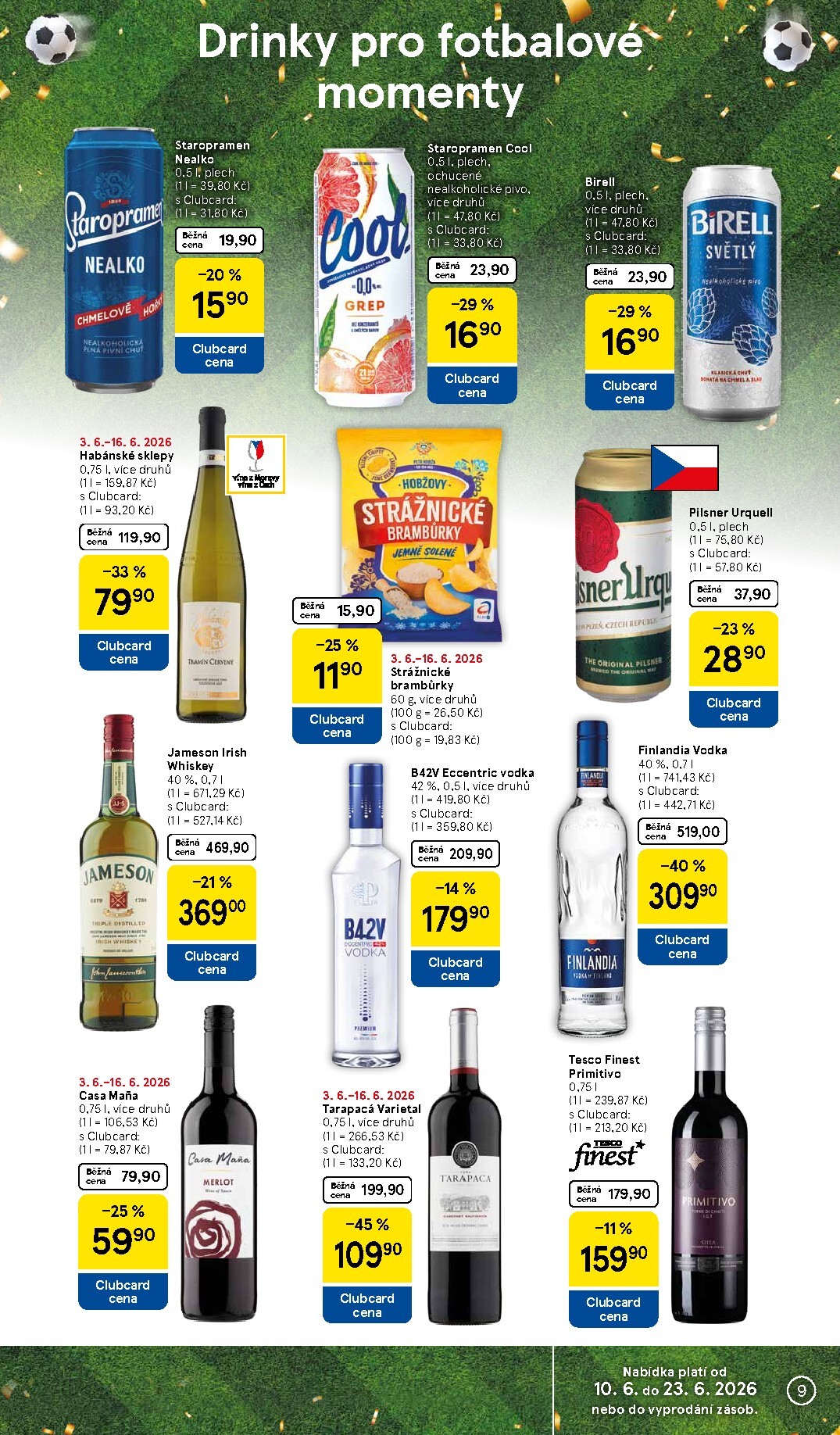 tesco - Budoucí Tesco supermarket leták platný od středy 10.06.2026 do úterý 16.06.2026 - page: 9