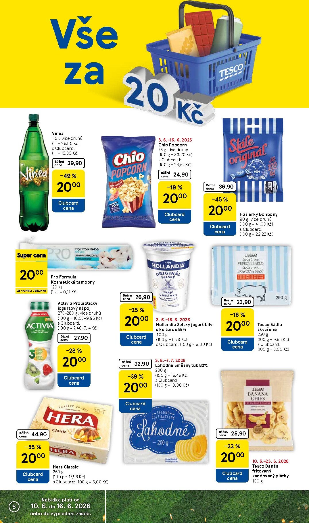 tesco - Budoucí Tesco supermarket leták platný od středy 10.06.2026 do úterý 16.06.2026 - page: 8