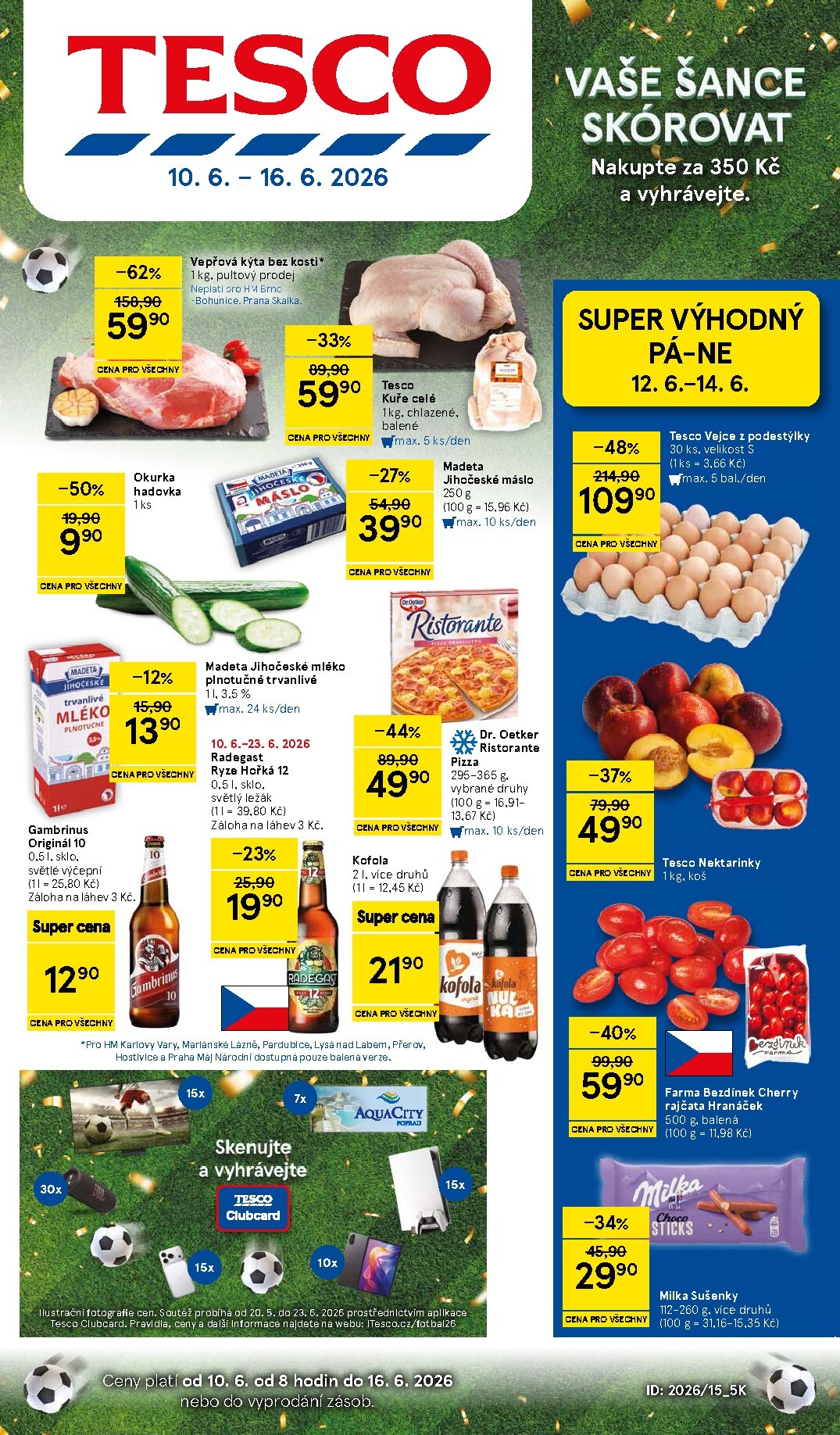 tesco - Budoucí Tesco leták platný od středy 10.06.2026 do úterý 16.06.2026