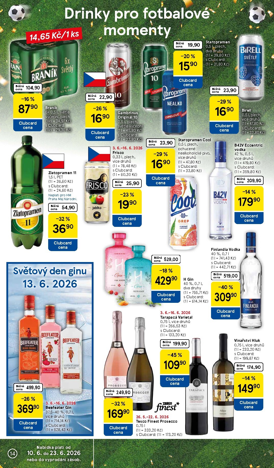 tesco - Budoucí Tesco leták platný od středy 10.06.2026 do úterý 16.06.2026 - page: 14