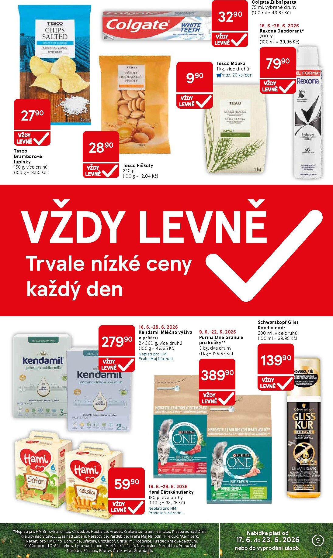 tesco - Budoucí Tesco leták platný od středy 17.06.2026 do úterý 23.06.2026 - page: 9