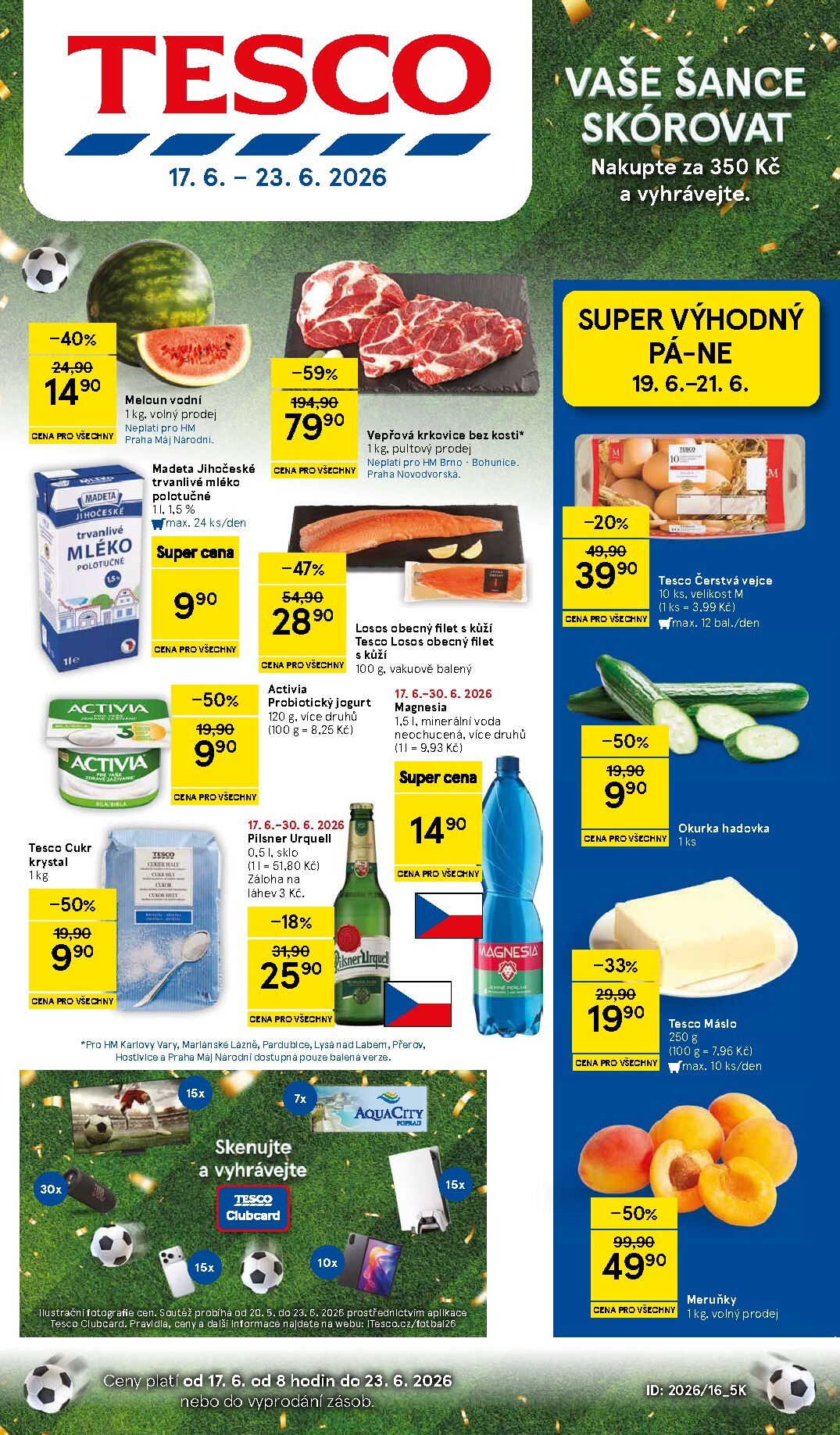 tesco - Budoucí Tesco leták platný od středy 17.06.2026 do úterý 23.06.2026