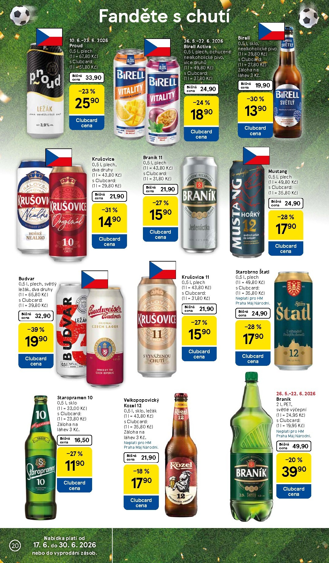 tesco - Budoucí Tesco leták platný od středy 17.06.2026 do úterý 23.06.2026 - page: 20