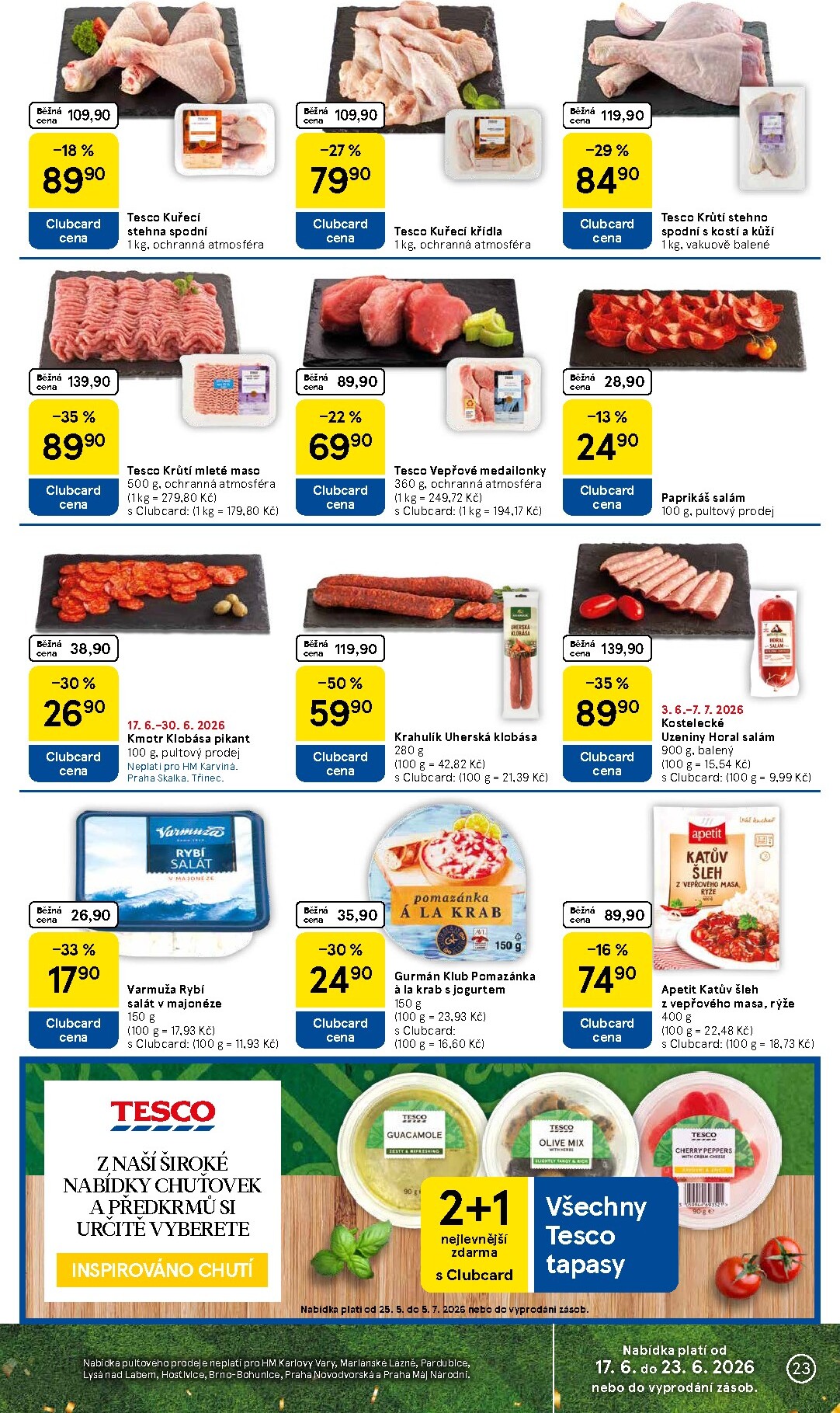 tesco - Budoucí Tesco leták platný od středy 17.06.2026 do úterý 23.06.2026 - page: 23