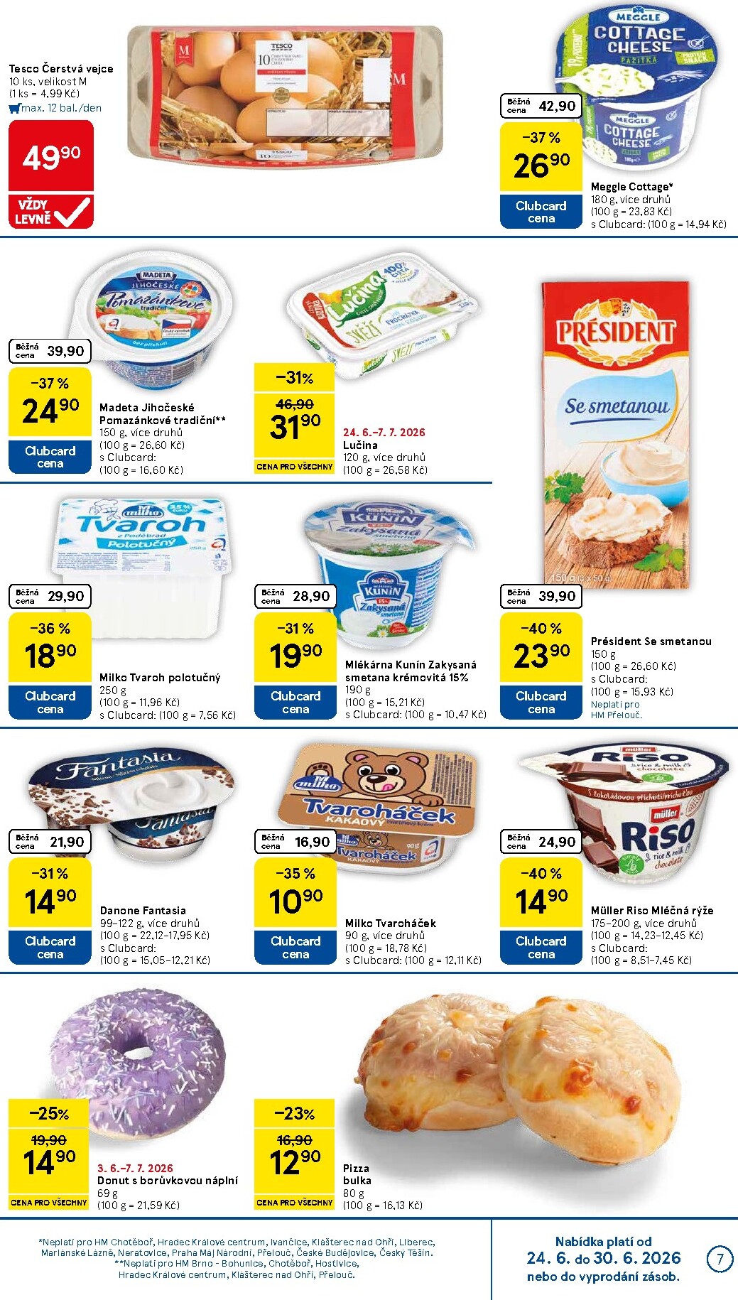 tesco - Aktuální Tesco leták platný od středy 24.06.2026 do úterý 30.06.2026 - page: 7