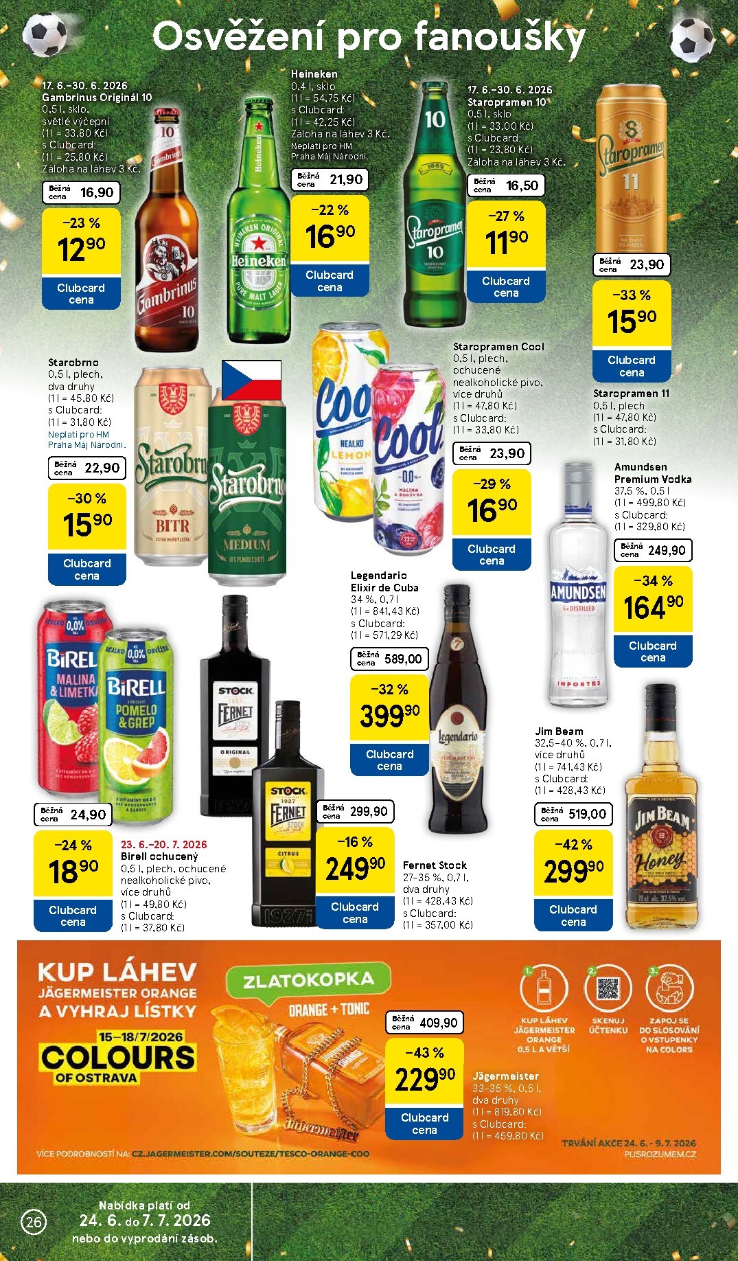 tesco - Aktuální Tesco leták platný od středy 24.06.2026 do úterý 30.06.2026 - page: 26