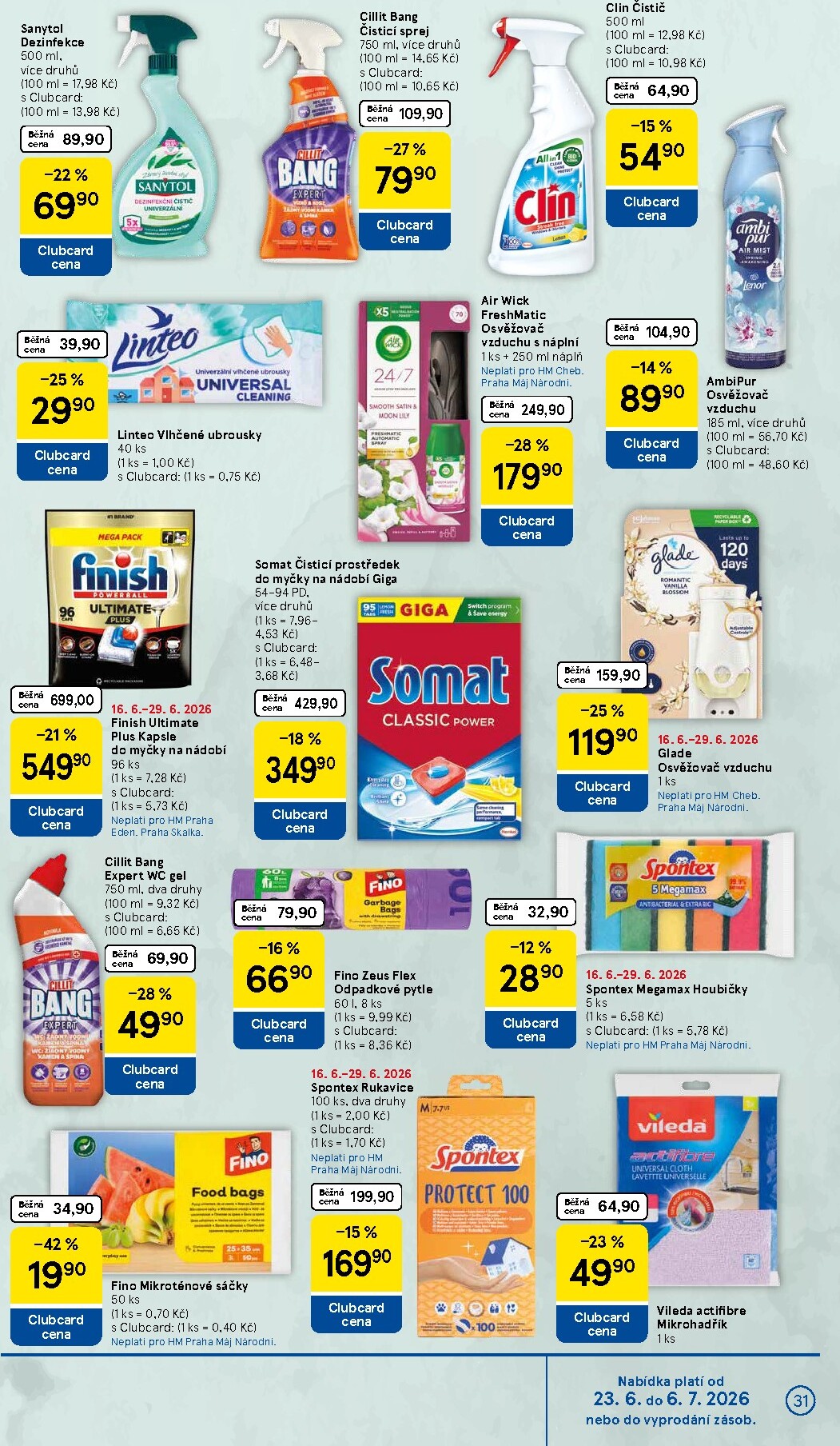 tesco - Aktuální Tesco leták platný od středy 24.06.2026 do úterý 30.06.2026 - page: 31
