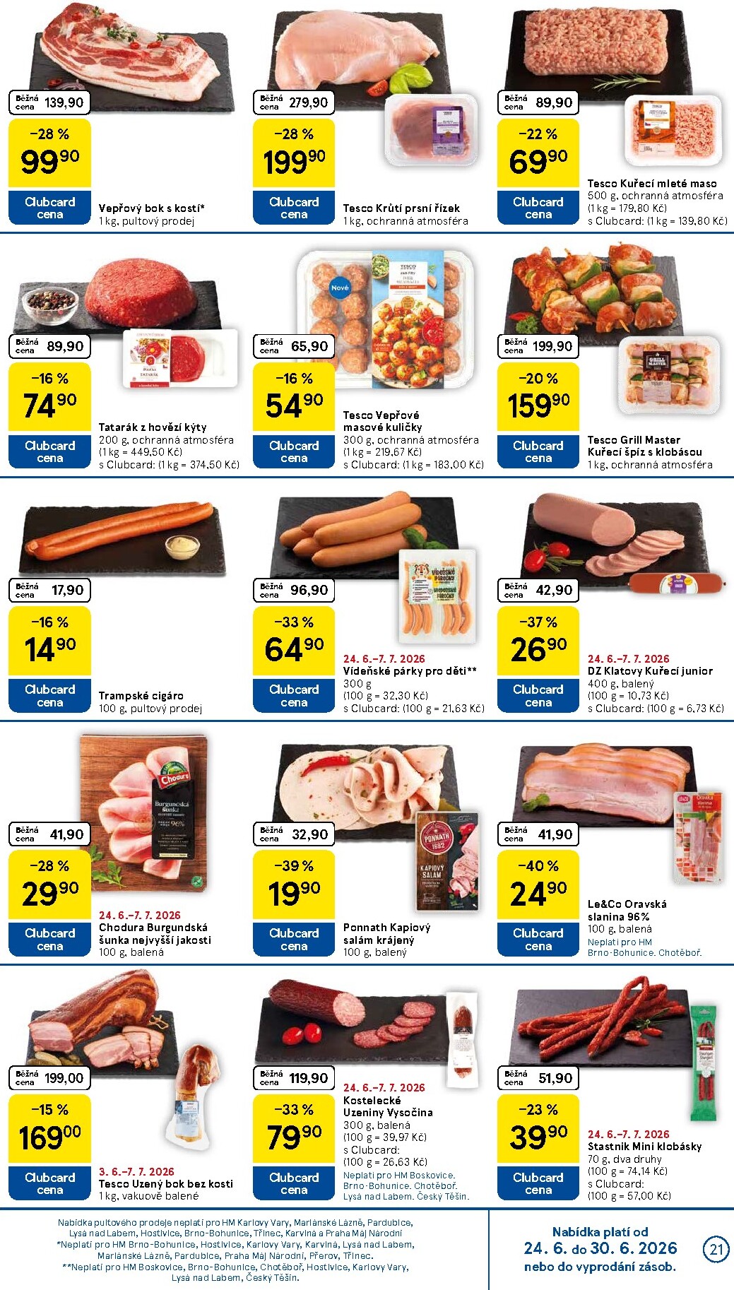 tesco - Aktuální Tesco leták platný od středy 24.06.2026 do úterý 30.06.2026 - page: 21