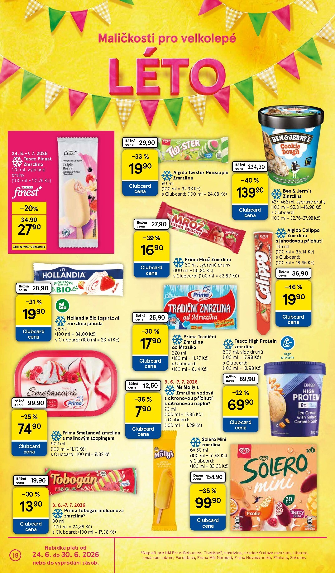 tesco - Aktuální Tesco leták platný od středy 24.06.2026 do úterý 30.06.2026 - page: 18