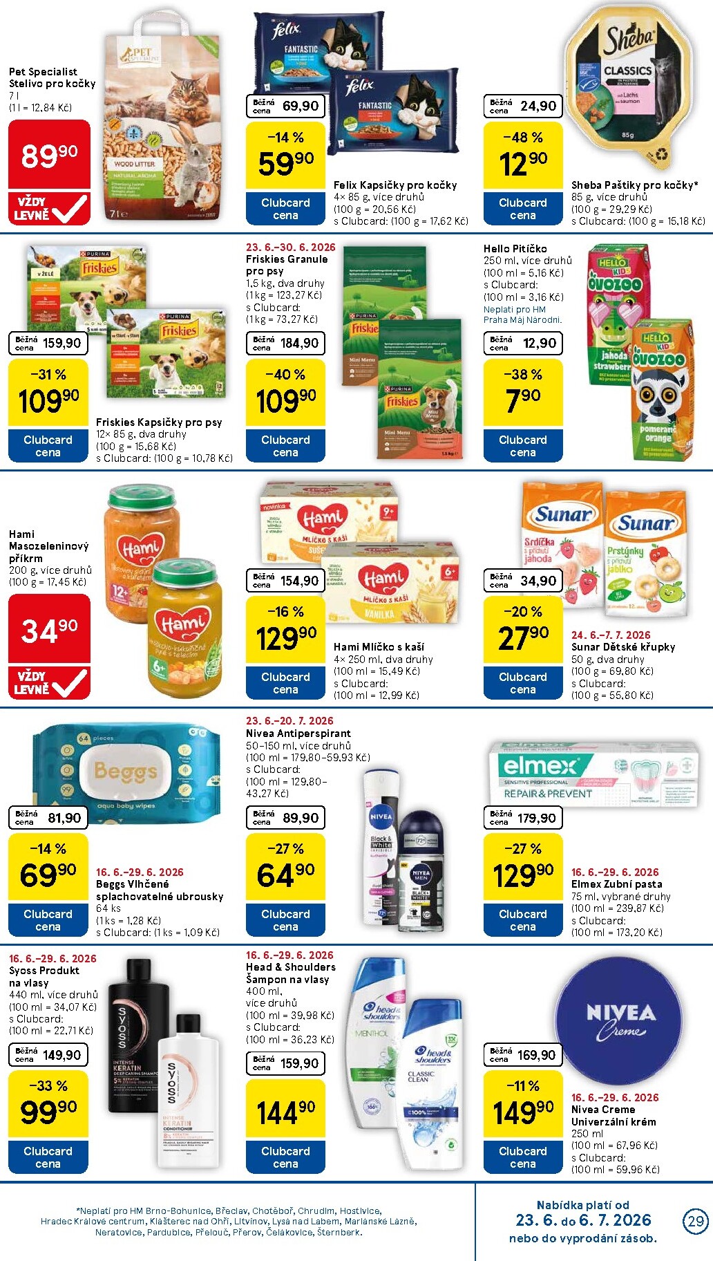 tesco - Aktuální Tesco leták platný od středy 24.06.2026 do úterý 30.06.2026 - page: 29
