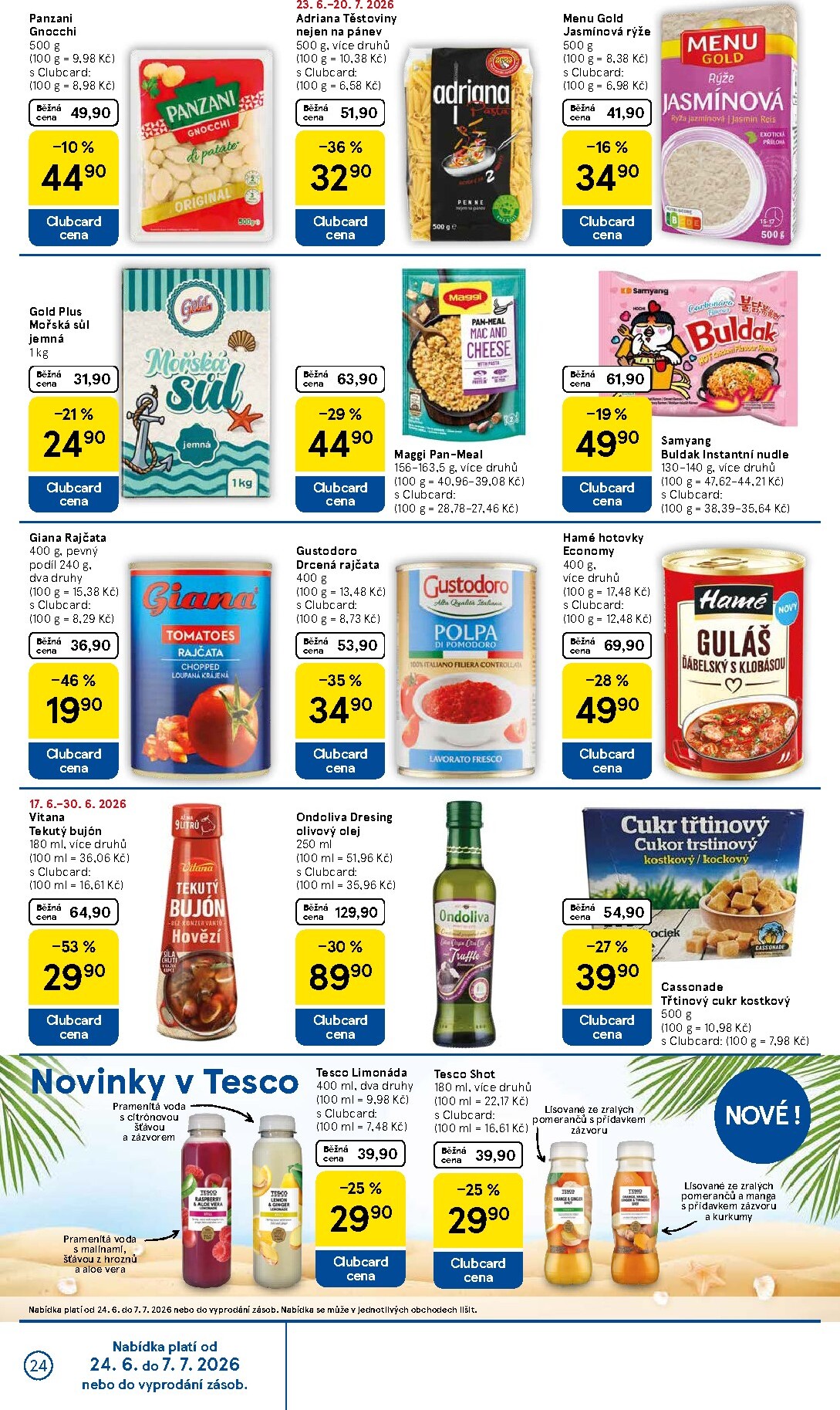 tesco - Aktuální Tesco leták platný od středy 24.06.2026 do úterý 30.06.2026 - page: 24