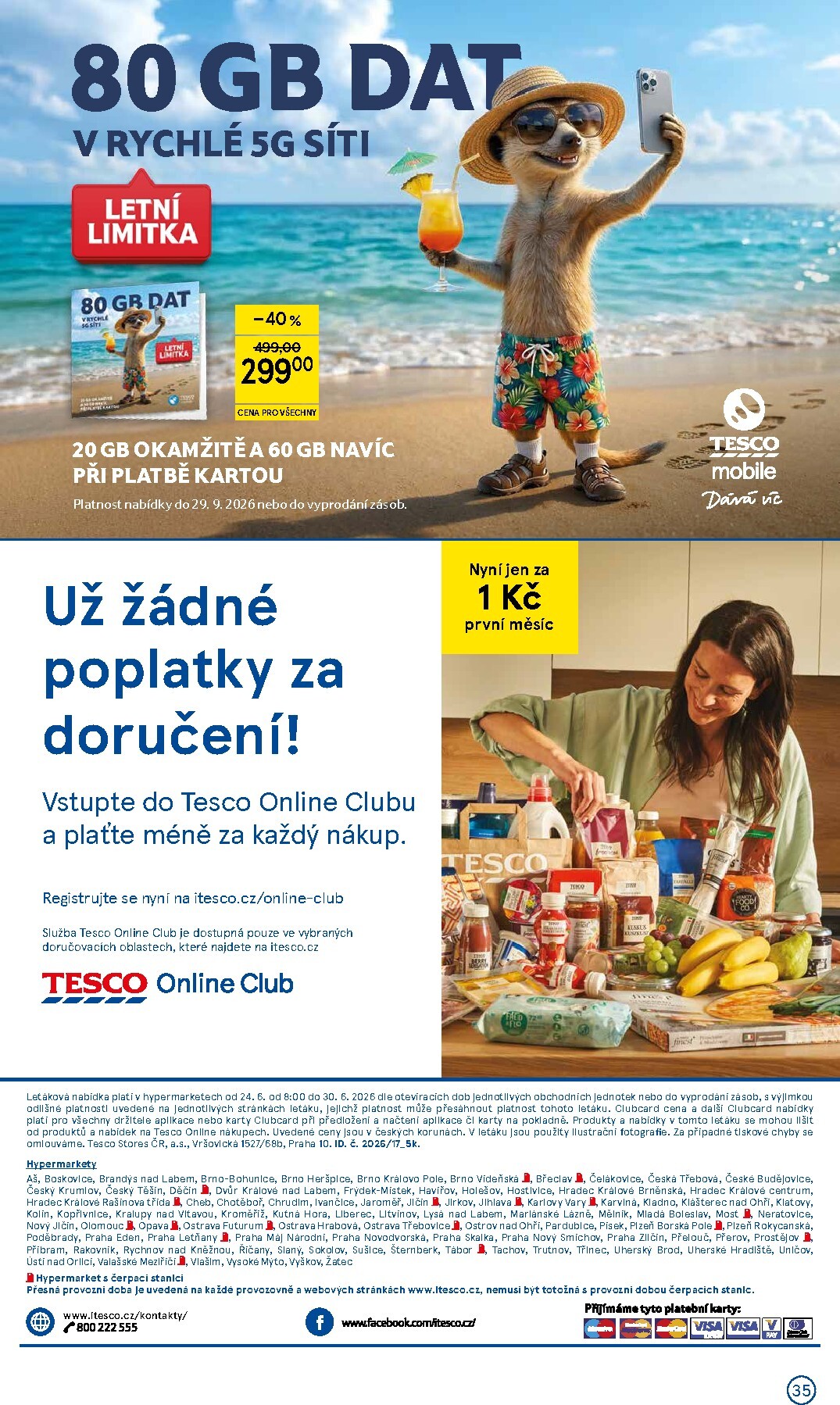 tesco - Aktuální Tesco leták platný od středy 24.06.2026 do úterý 30.06.2026 - page: 35