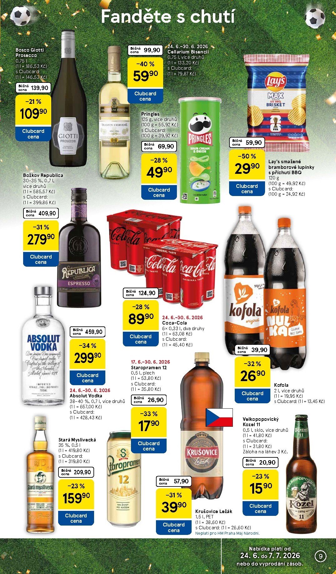 tesco - Aktuální Tesco leták platný od středy 24.06.2026 do úterý 30.06.2026 - page: 9