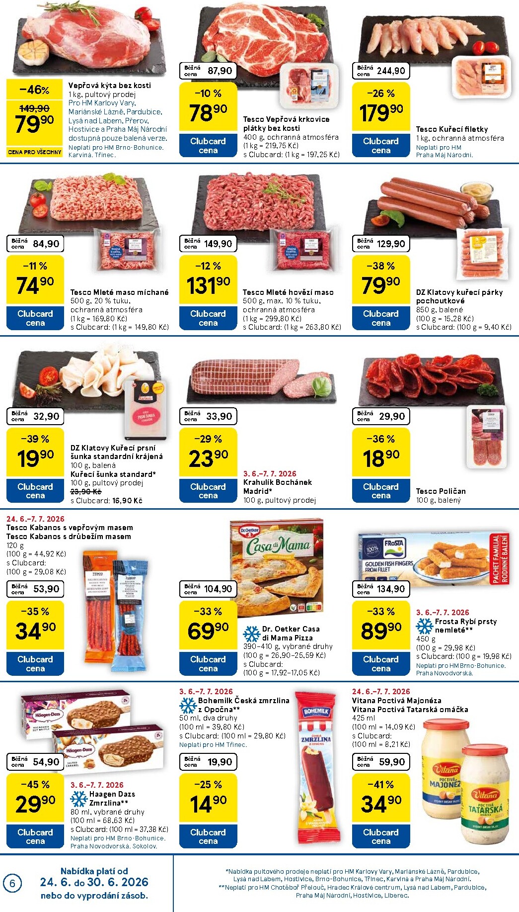 tesco - Aktuální Tesco leták platný od středy 24.06.2026 do úterý 30.06.2026 - page: 6