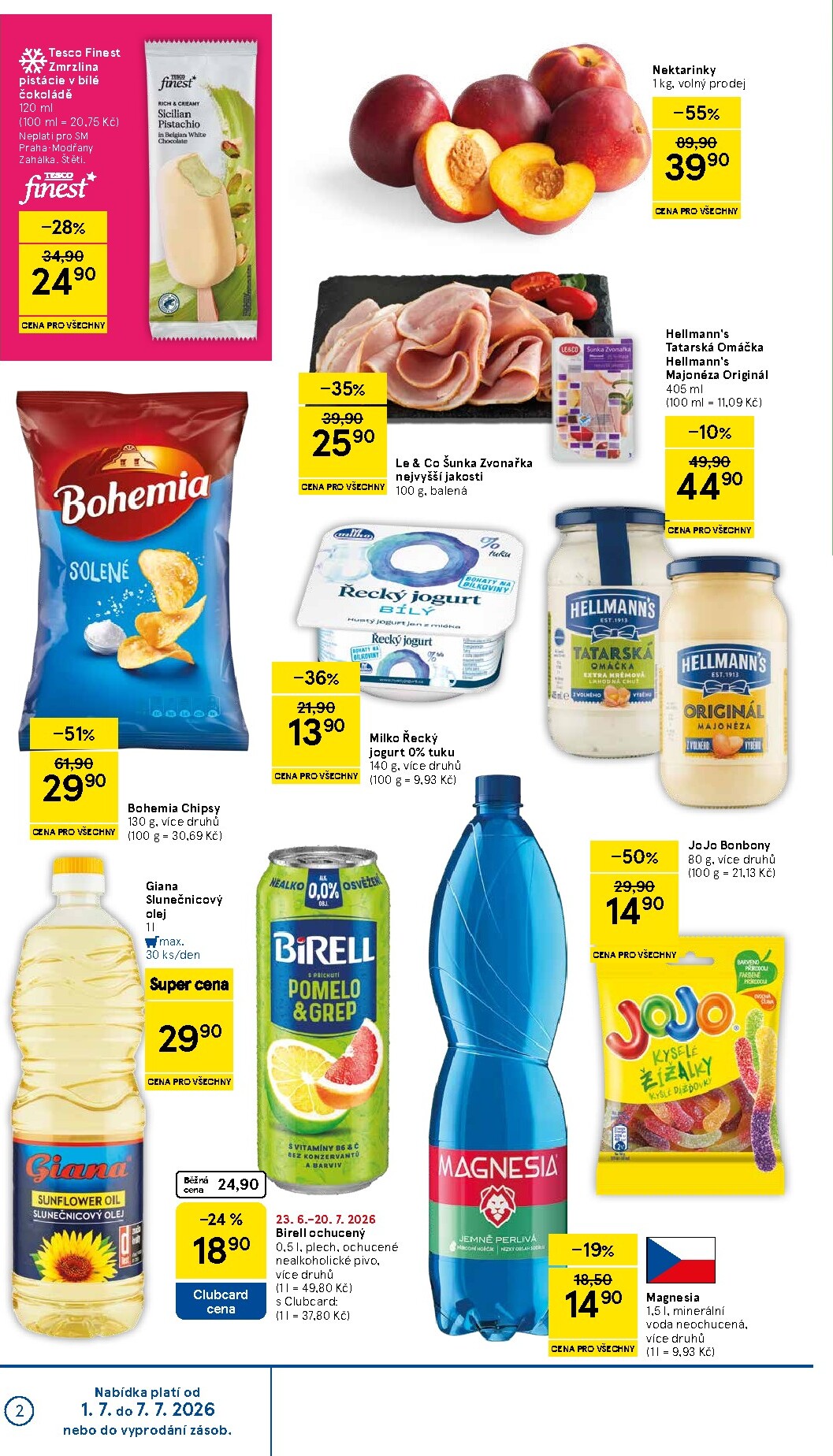 tesco - Budoucí Tesco supermarket leták platný od středy 01.07.2026 do úterý 07.07.2026 - page: 2