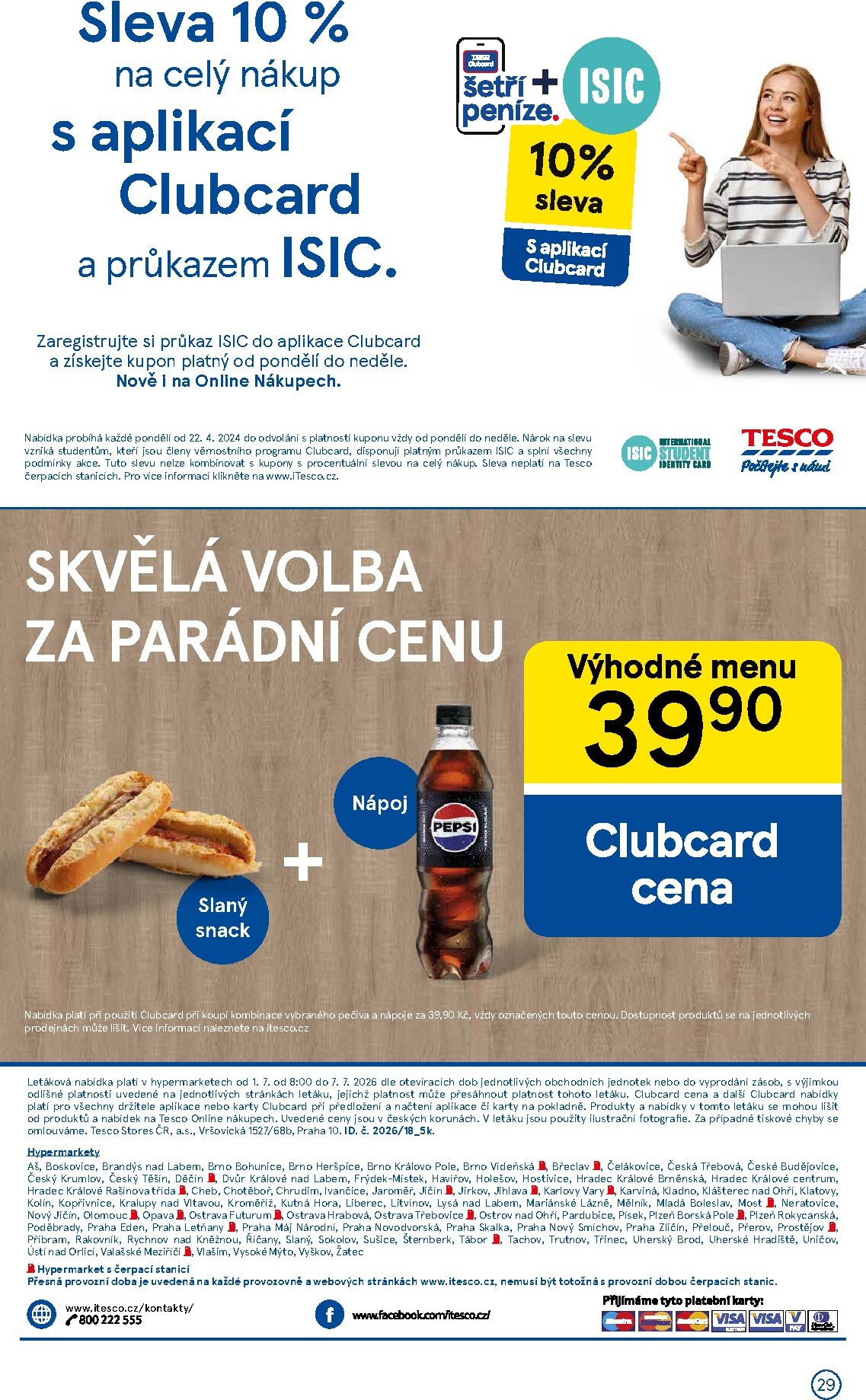 tesco - Budoucí Tesco leták platný od středy 01.07.2026 do úterý 07.07.2026 - page: 29