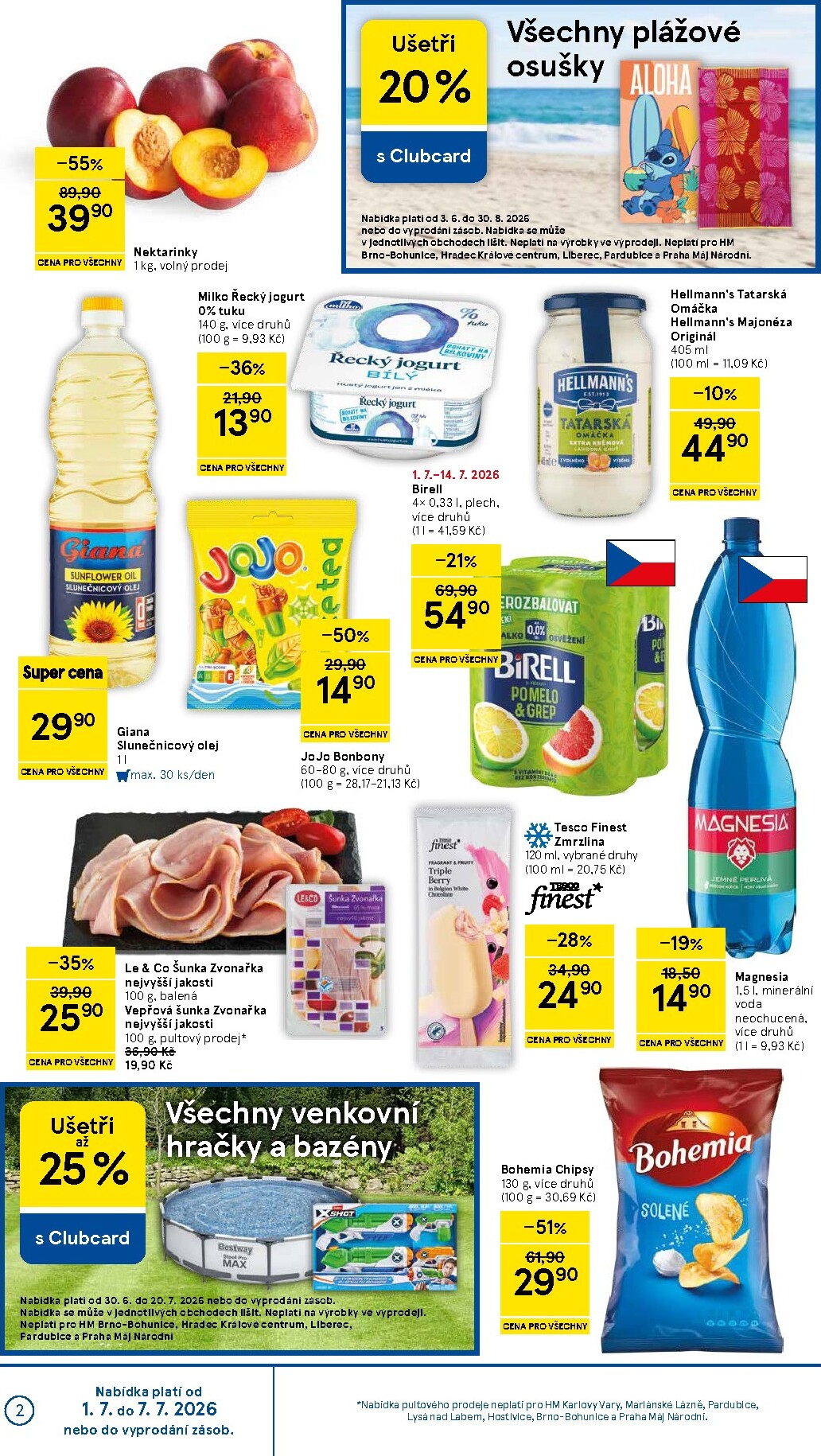 tesco - Budoucí Tesco leták platný od středy 01.07.2026 do úterý 07.07.2026 - page: 2