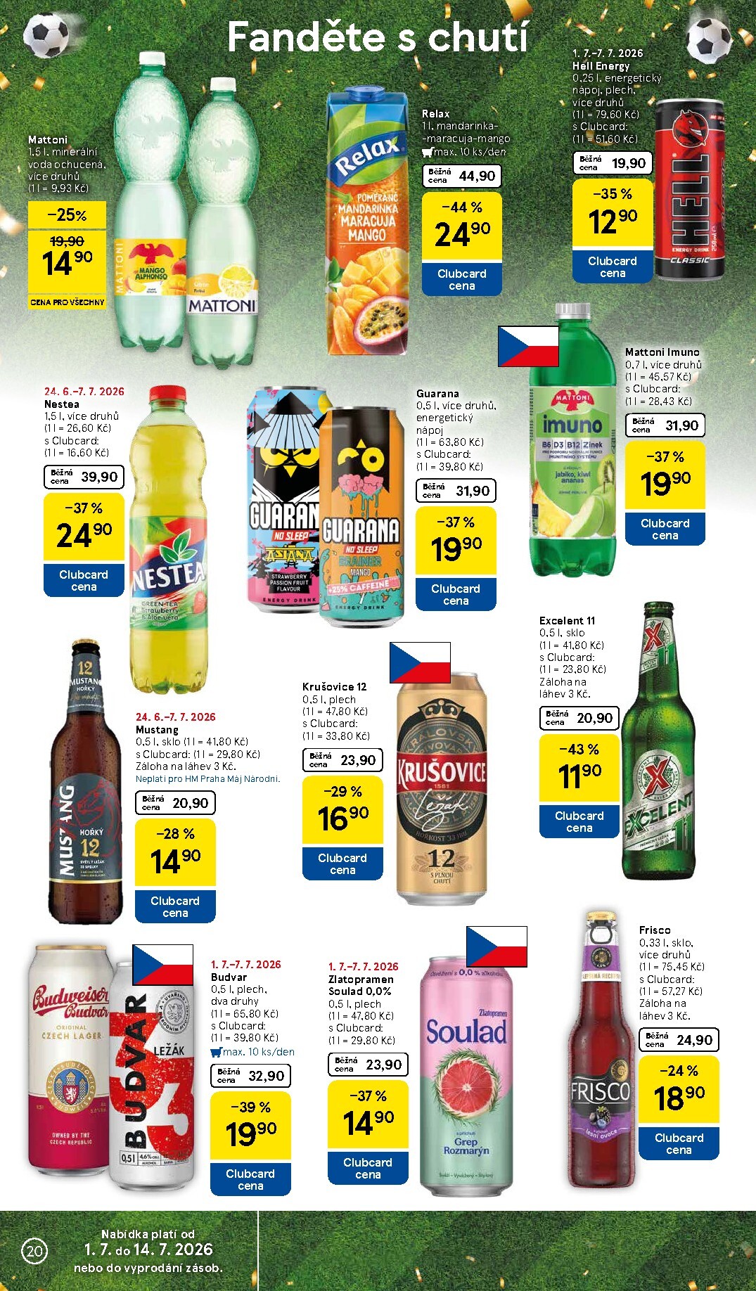 tesco - Budoucí Tesco leták platný od středy 01.07.2026 do úterý 07.07.2026 - page: 20