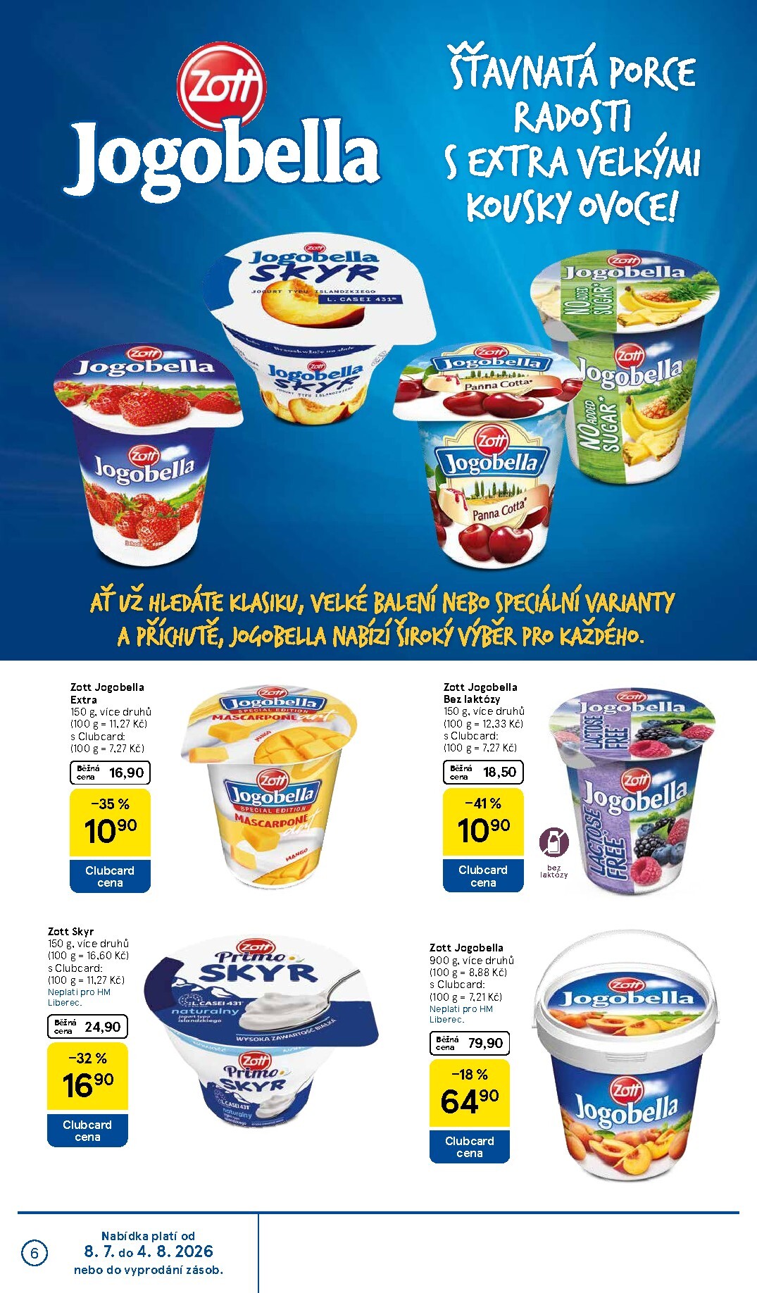 tesco - Budoucí Tesco - Značky, které máte rádi leták platný od středy 08.07.2026 do úterý 04.08.2026 - page: 6