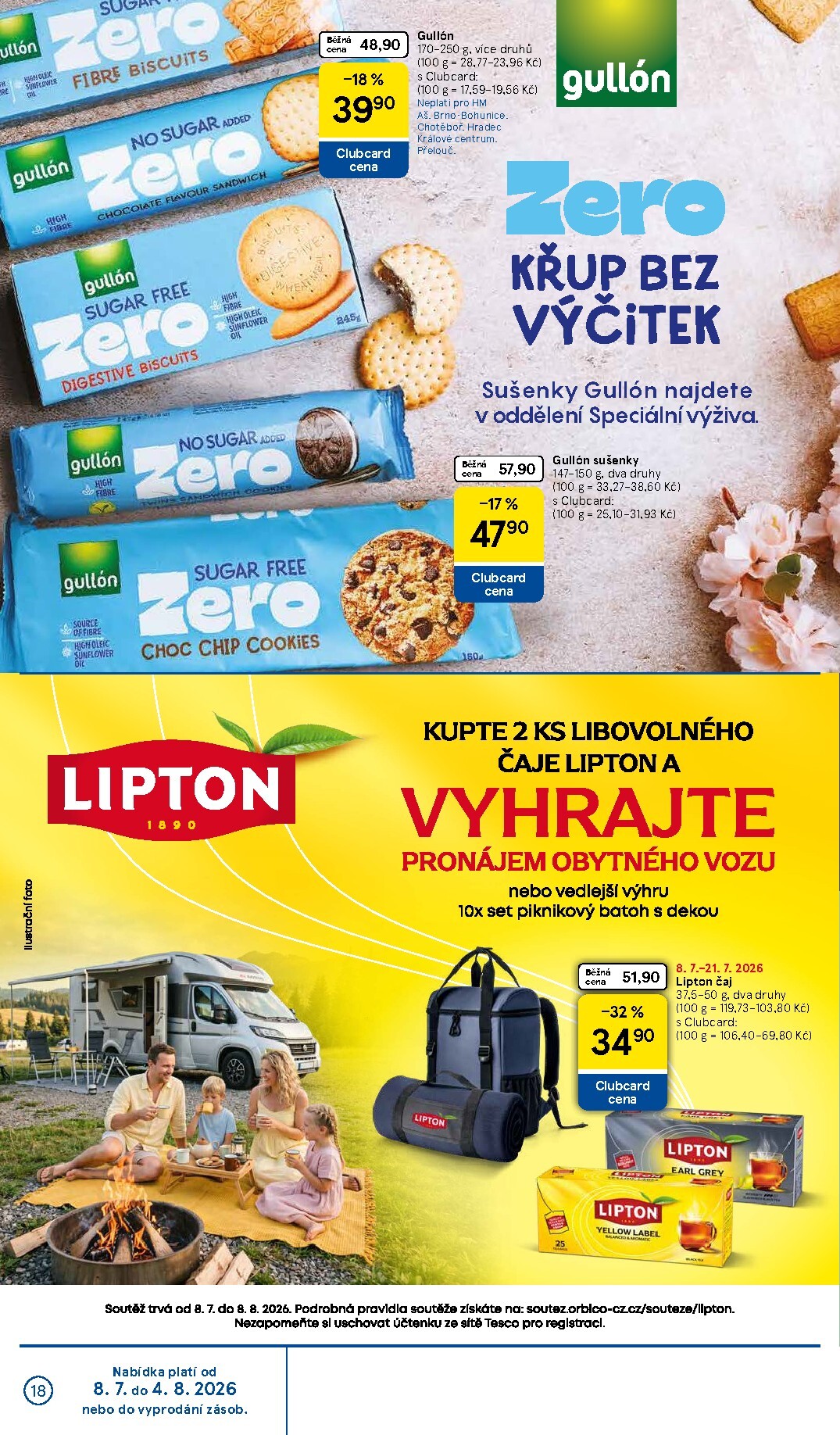 tesco - Budoucí Tesco - Značky, které máte rádi leták platný od středy 08.07.2026 do úterý 04.08.2026 - page: 18