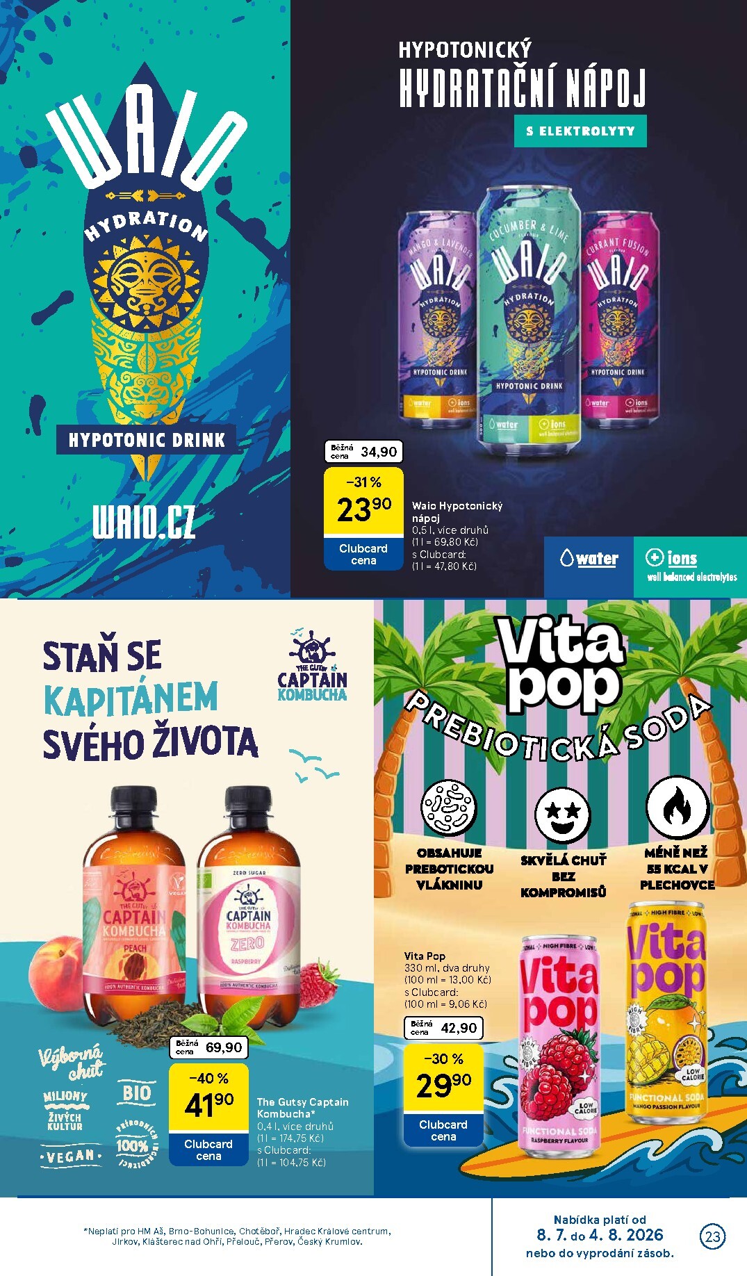 tesco - Budoucí Tesco - Značky, které máte rádi leták platný od středy 08.07.2026 do úterý 04.08.2026 - page: 23