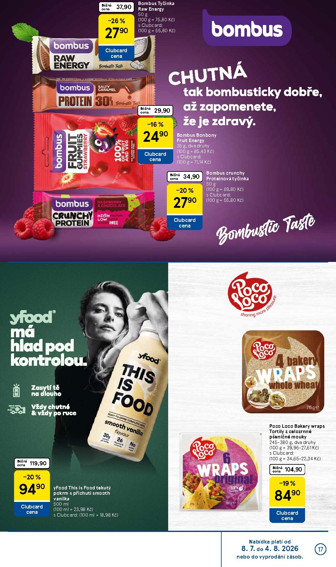 tesco - Budoucí Tesco - Značky, které máte rádi leták platný od středy 08.07.2026 do úterý 04.08.2026 - page: 17