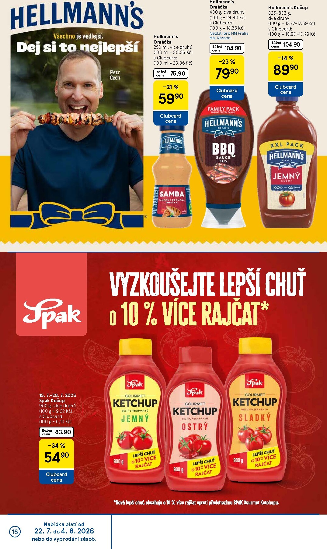 tesco - Budoucí Tesco - Značky, které máte rádi leták platný od středy 08.07.2026 do úterý 04.08.2026 - page: 16