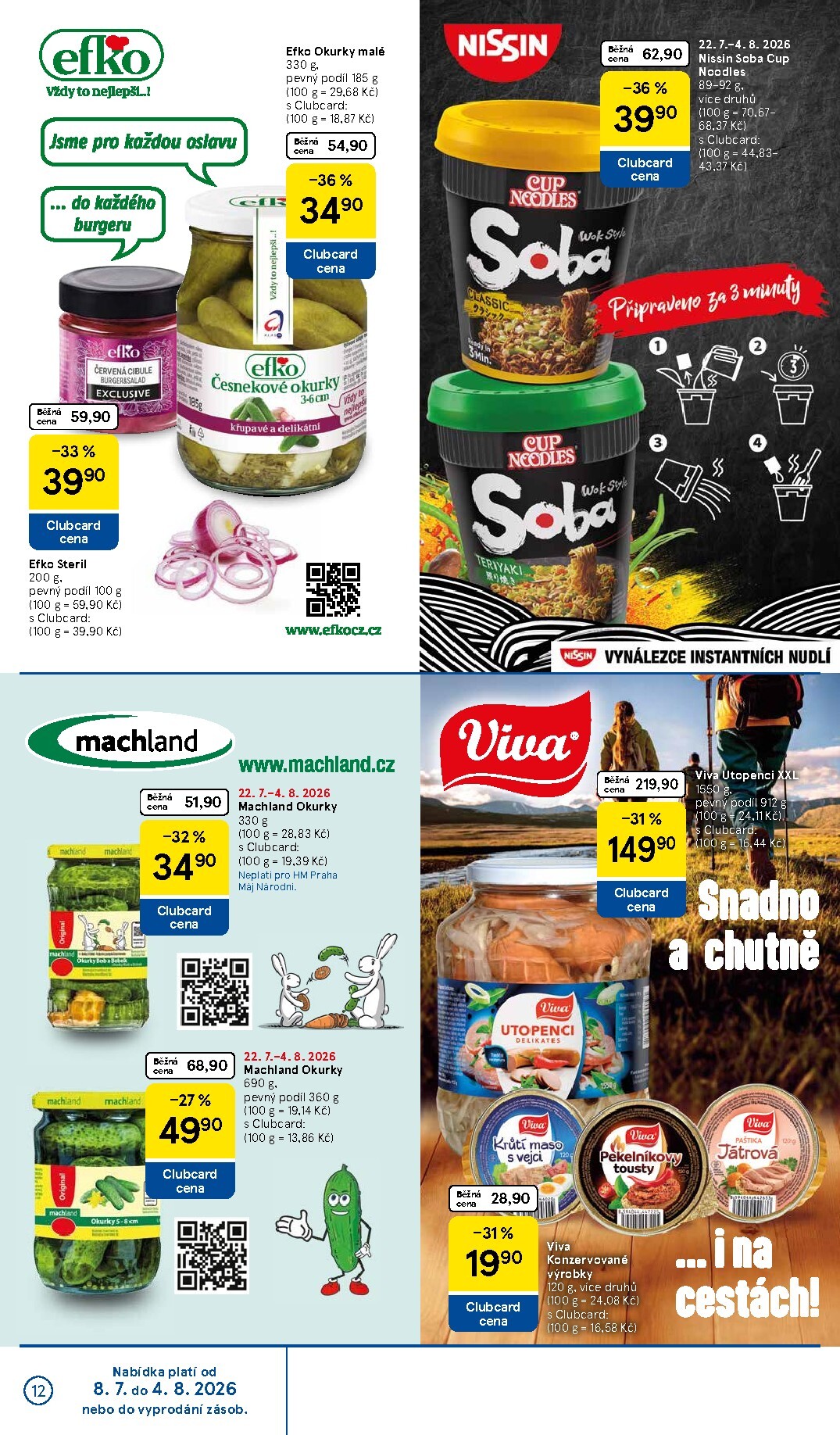 tesco - Budoucí Tesco - Značky, které máte rádi leták platný od středy 08.07.2026 do úterý 04.08.2026 - page: 12