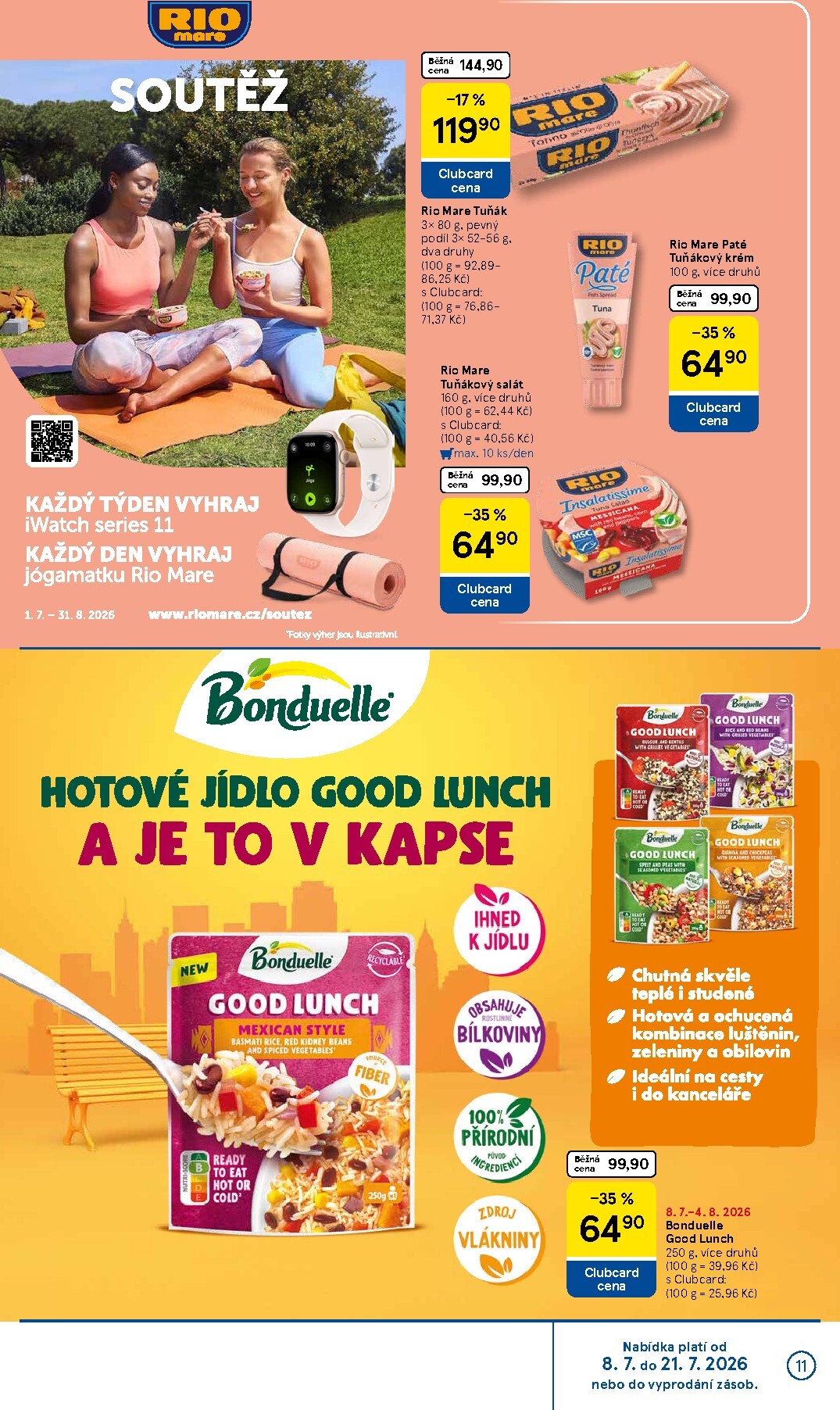 tesco - Budoucí Tesco - Značky, které máte rádi leták platný od středy 08.07.2026 do úterý 04.08.2026 - page: 11