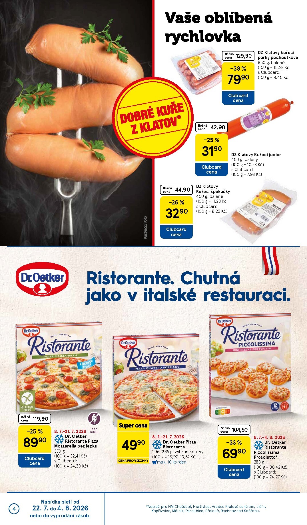 tesco - Budoucí Tesco - Značky, které máte rádi leták platný od středy 08.07.2026 do úterý 04.08.2026 - page: 4