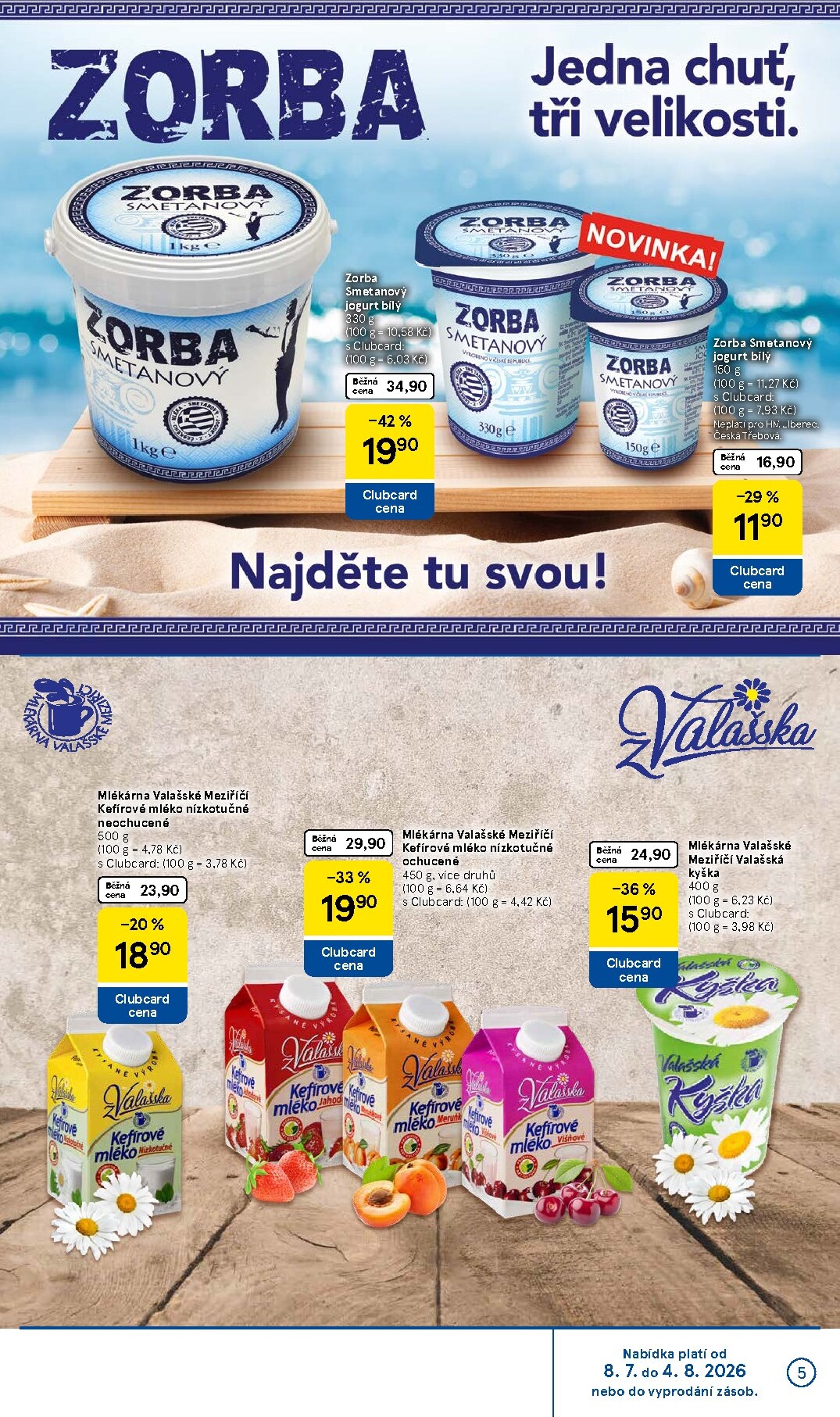 tesco - Budoucí Tesco - Značky, které máte rádi leták platný od středy 08.07.2026 do úterý 04.08.2026 - page: 5