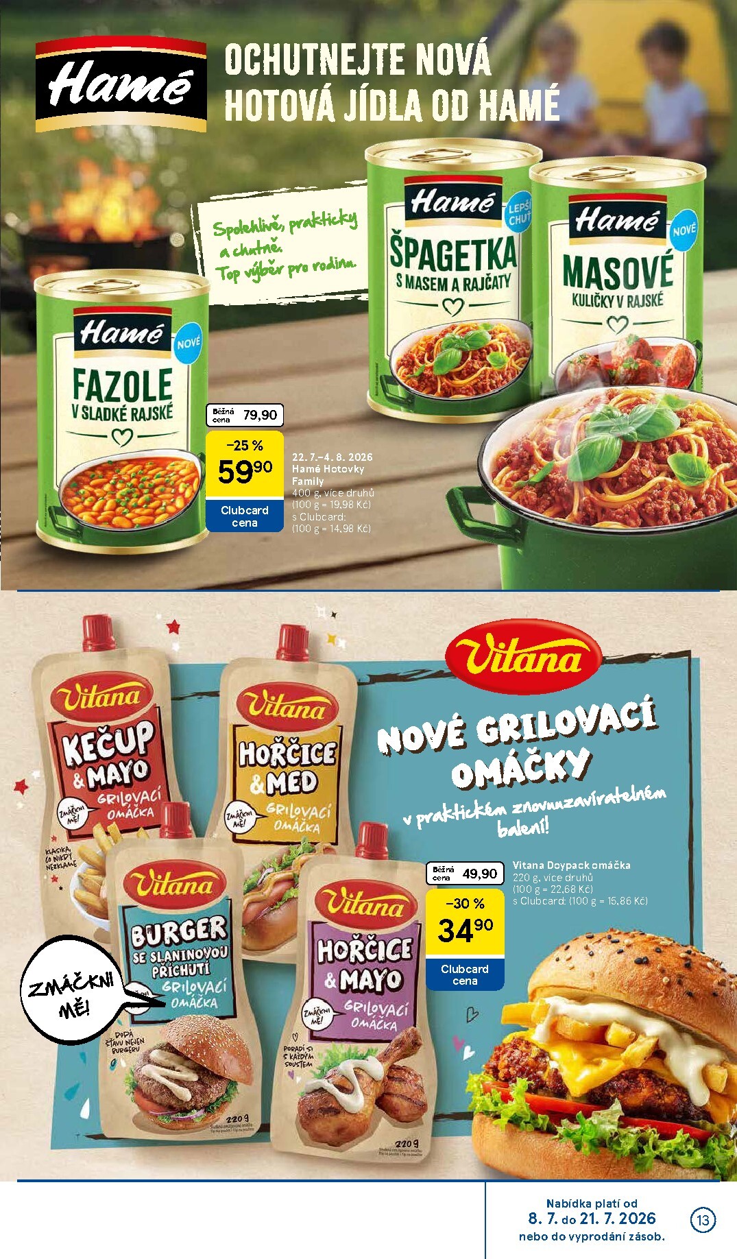 tesco - Budoucí Tesco - Značky, které máte rádi leták platný od středy 08.07.2026 do úterý 04.08.2026 - page: 13