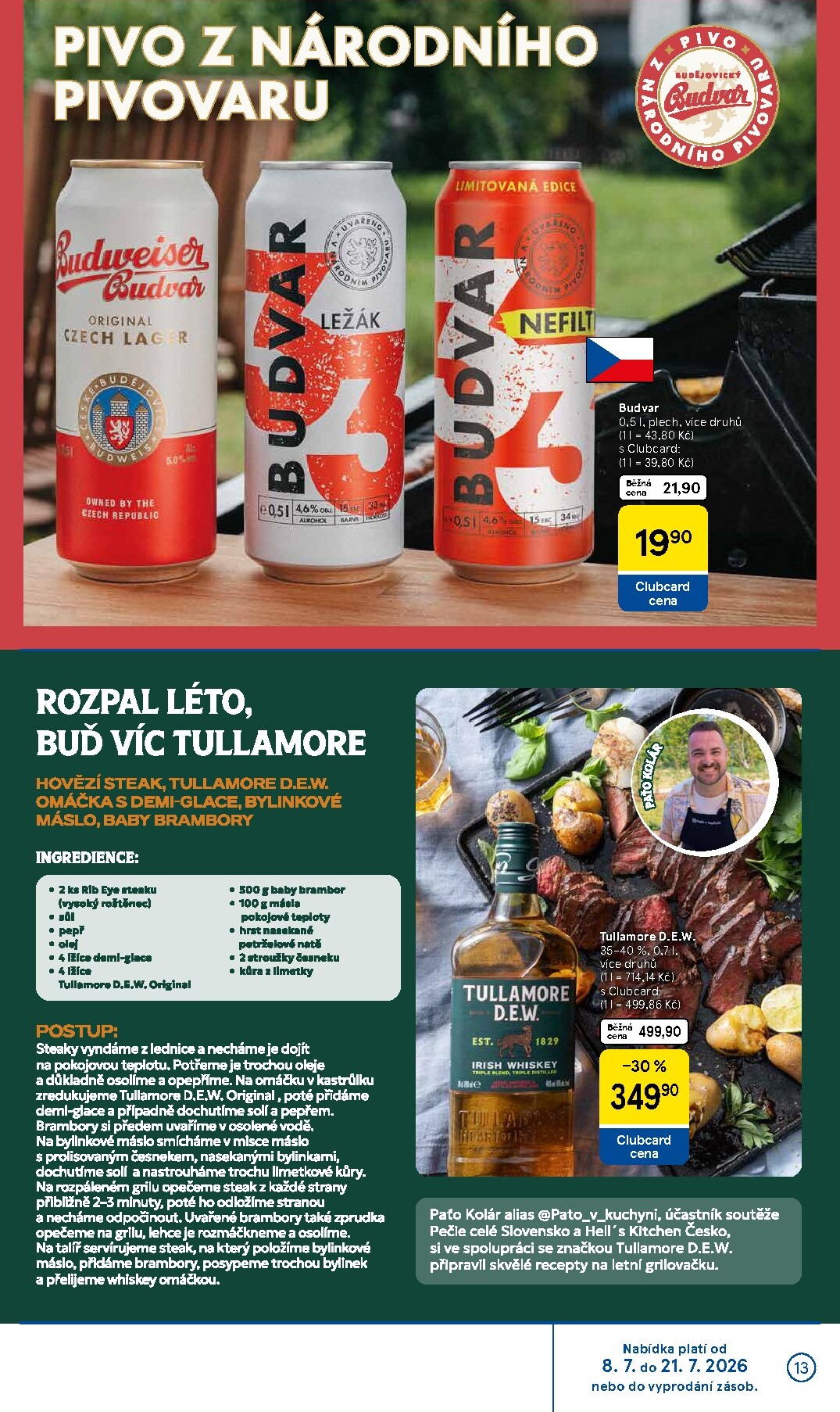 tesco - Budoucí Tesco leták platný od středy 08.07.2026 do úterý 14.07.2026 - page: 13