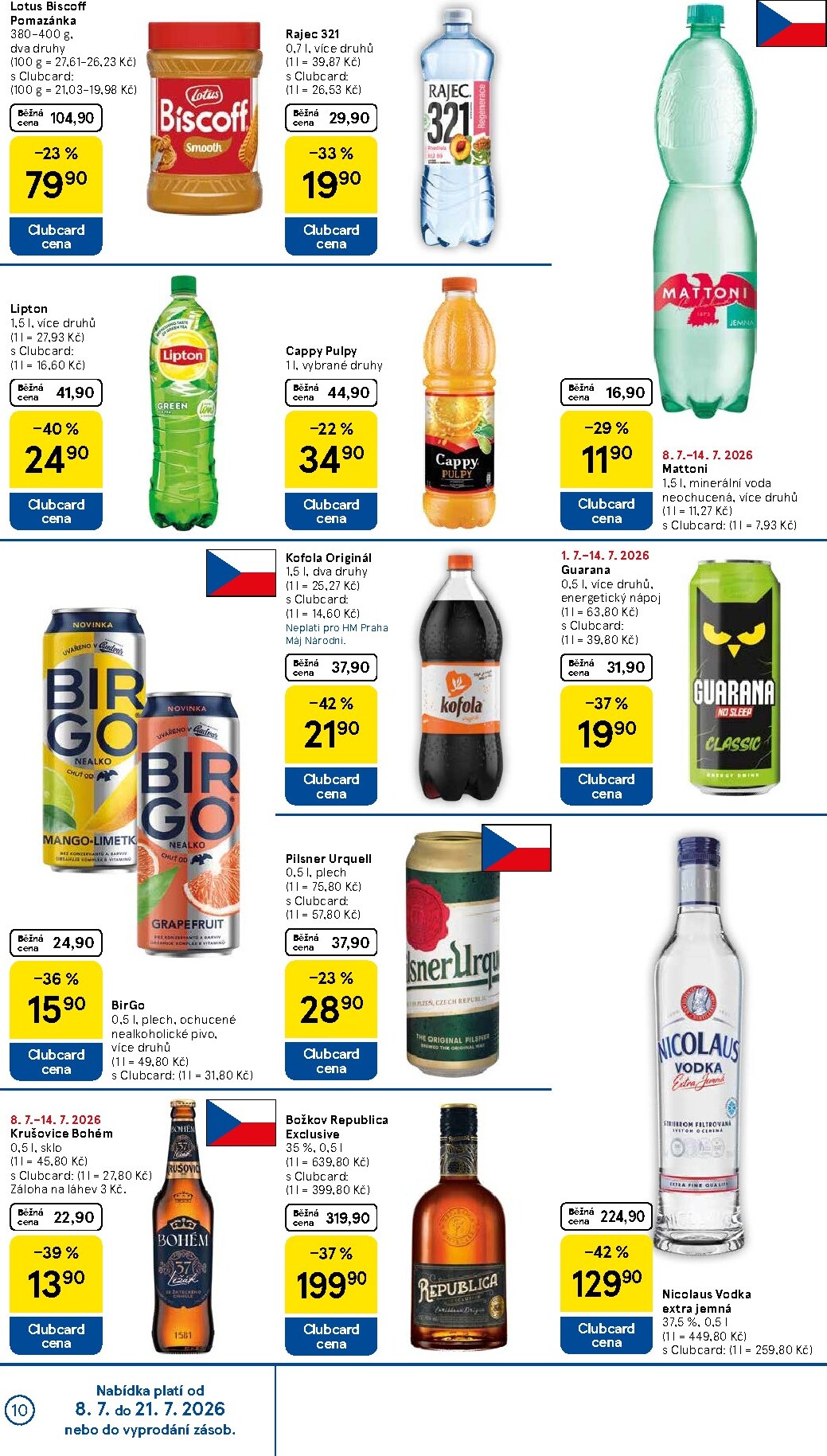 tesco - Budoucí Tesco leták platný od středy 08.07.2026 do úterý 14.07.2026 - page: 10
