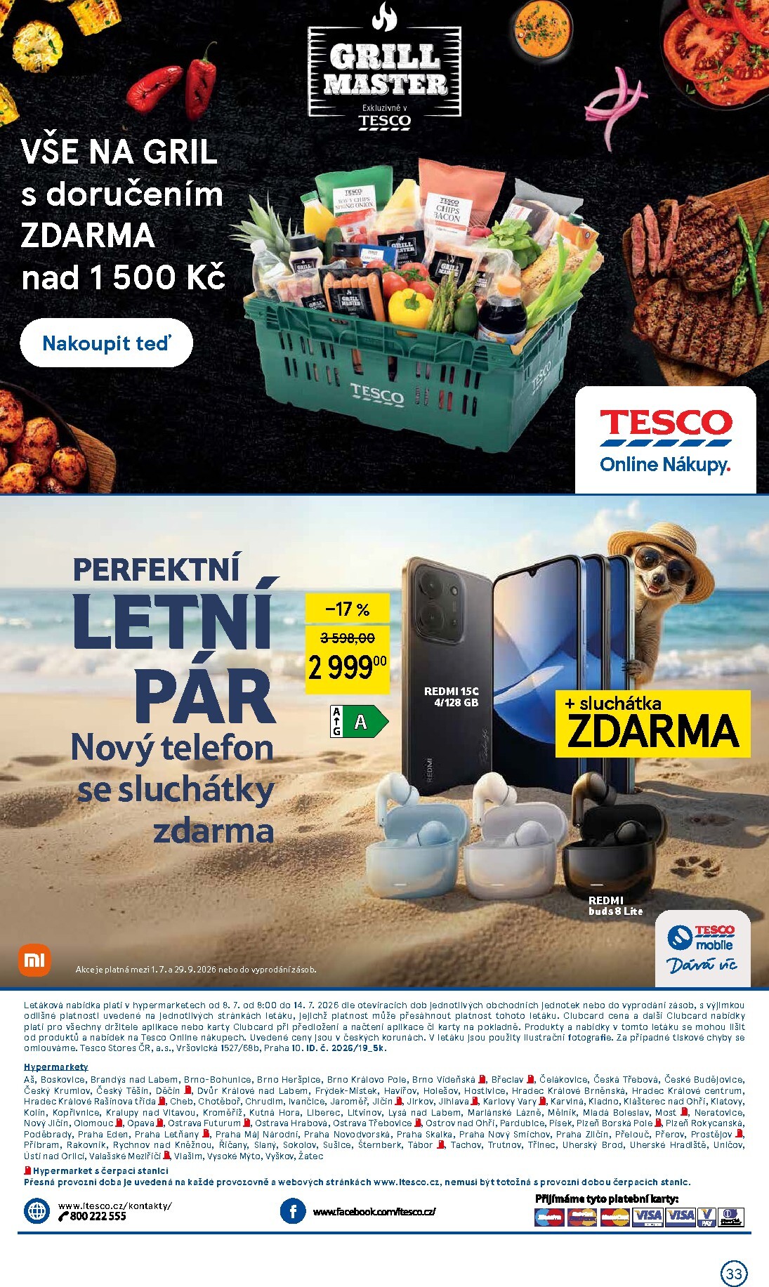 tesco - Budoucí Tesco leták platný od středy 08.07.2026 do úterý 14.07.2026 - page: 33