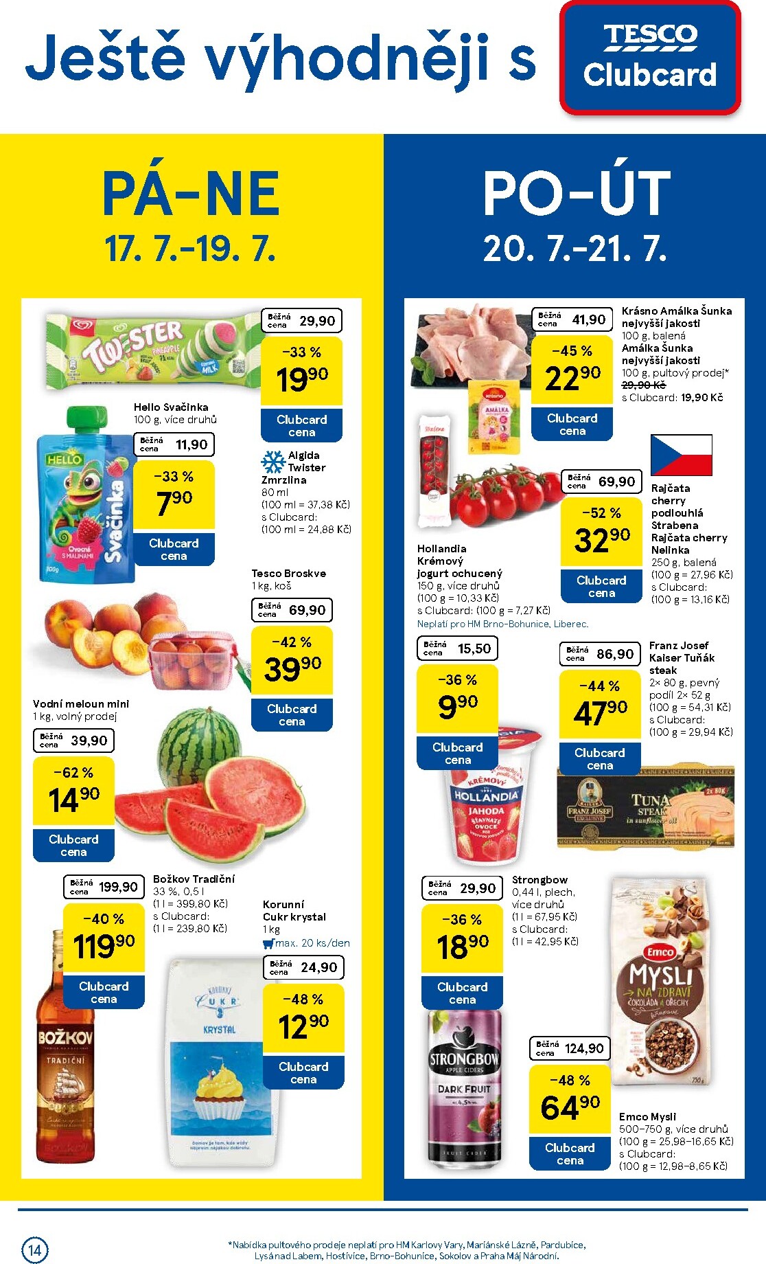 tesco - Budoucí Tesco leták platný od středy 15.07.2026 do úterý 21.07.2026 - page: 14