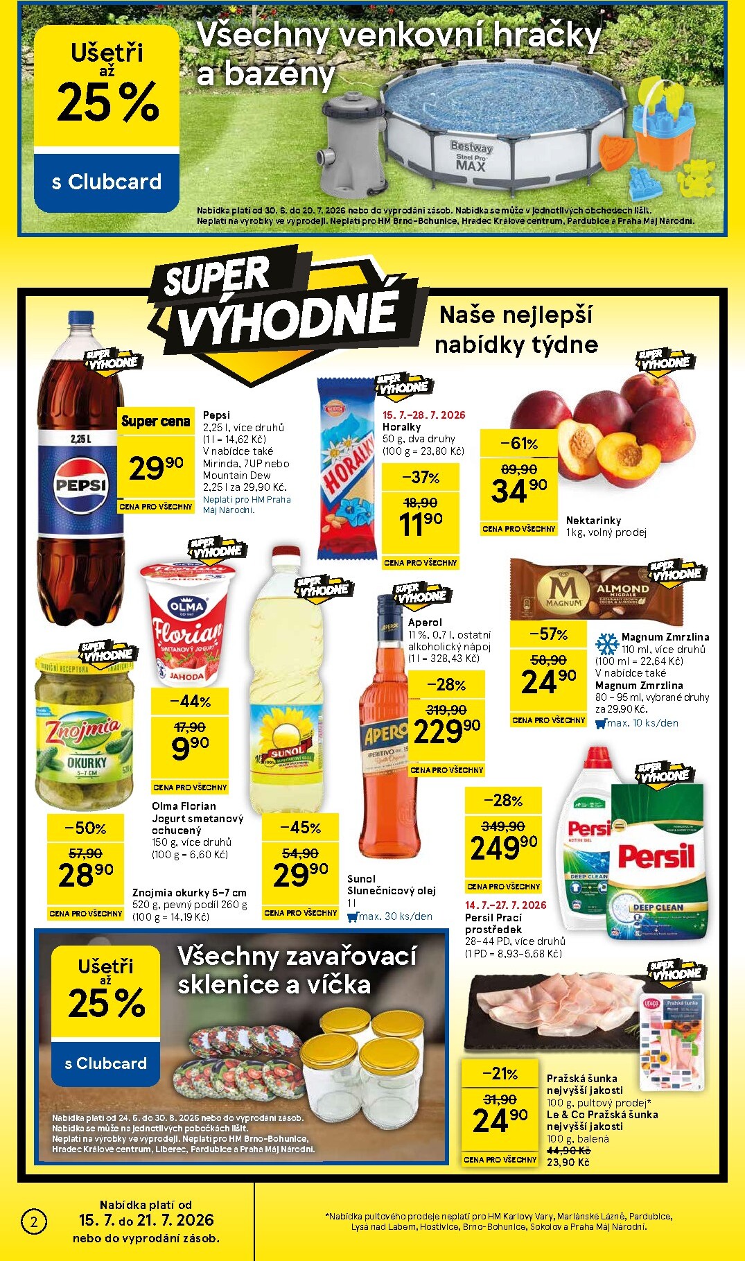 tesco - Budoucí Tesco leták platný od středy 15.07.2026 do úterý 21.07.2026 - page: 2