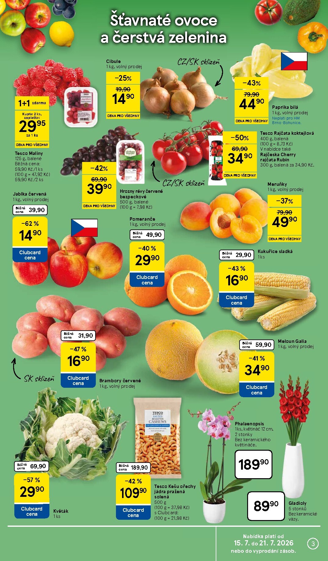 tesco - Budoucí Tesco leták platný od středy 15.07.2026 do úterý 21.07.2026 - page: 3
