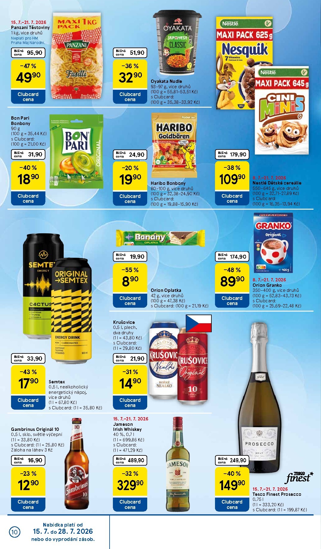 tesco - Budoucí Tesco leták platný od středy 15.07.2026 do úterý 21.07.2026 - page: 10