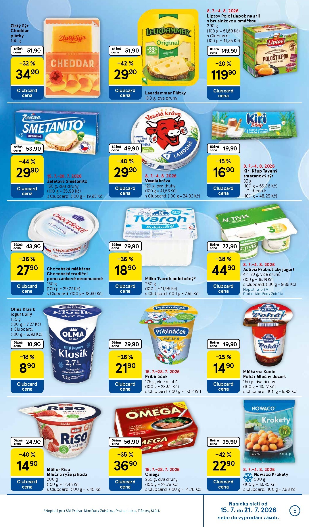tesco - Budoucí Tesco supermarket leták platný od středy 15.07.2026 do úterý 21.07.2026 - page: 5