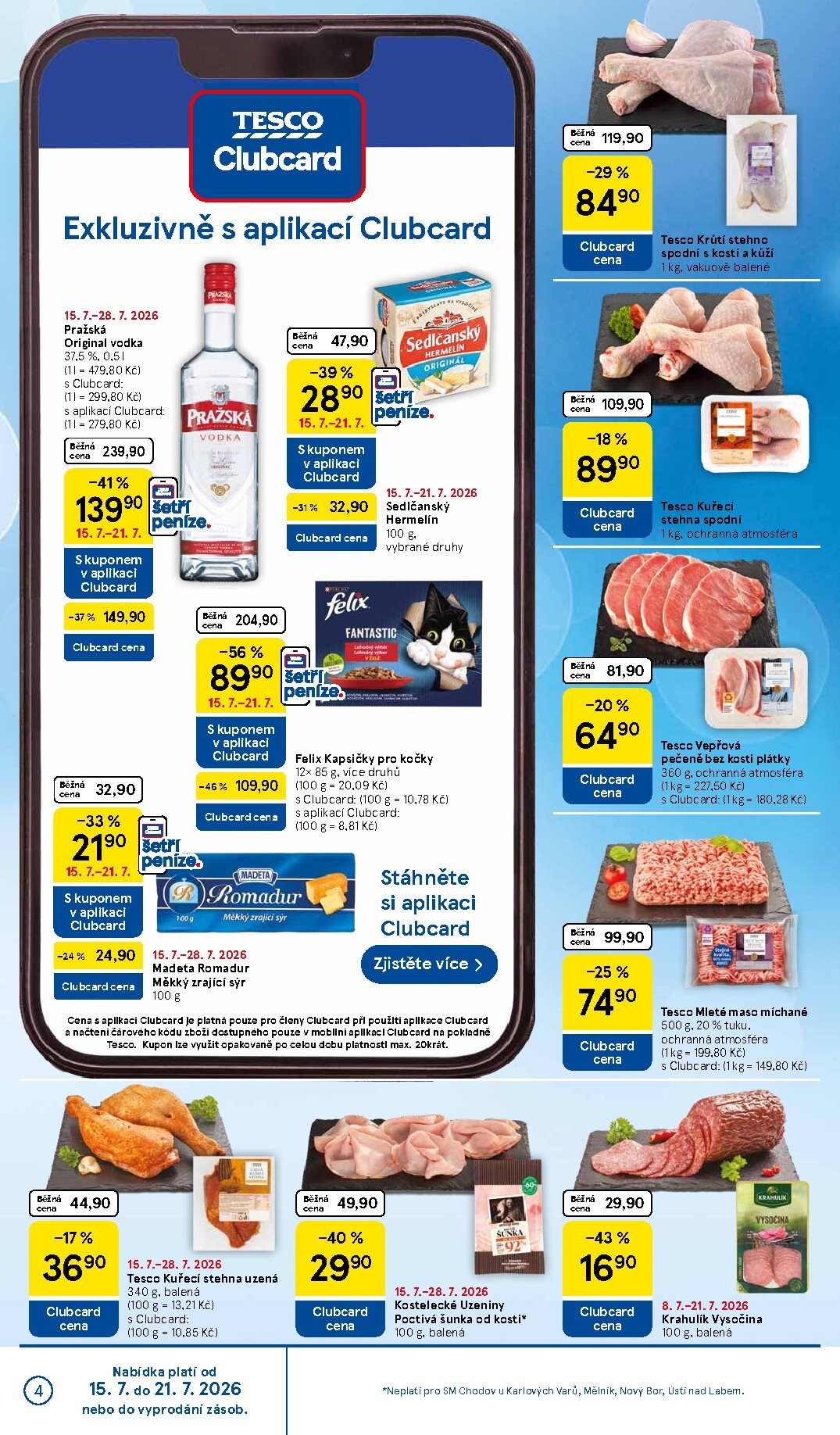 tesco - Budoucí Tesco supermarket leták platný od středy 15.07.2026 do úterý 21.07.2026 - page: 4